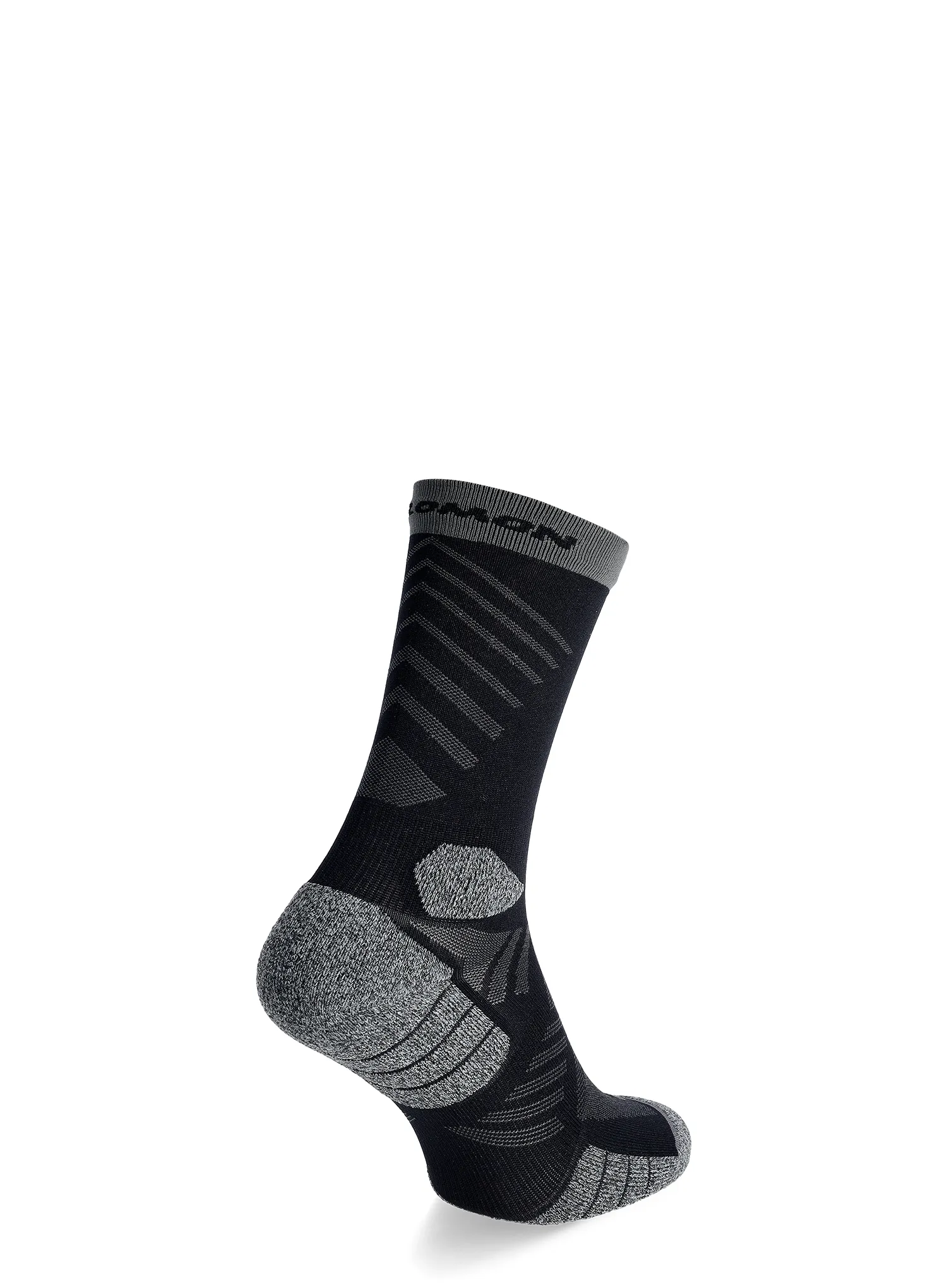 Laufsocken Salomon Aero Crew - black/castelrock