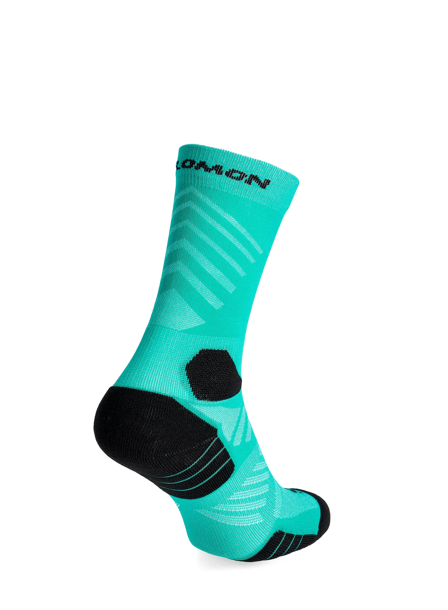 Laufsocken Salomon Aero Crew - dynasty green/waterfall
