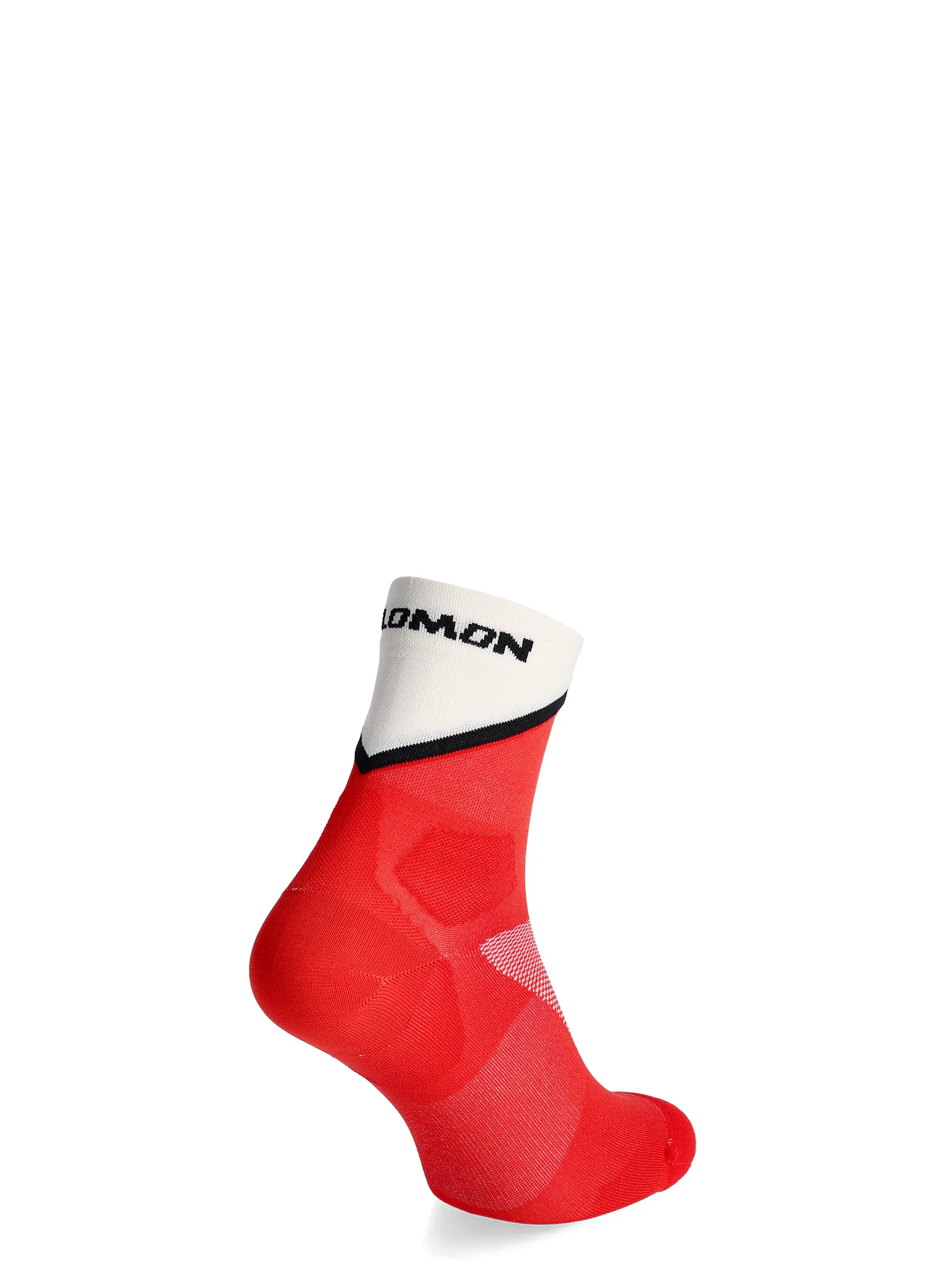 Laufsocken Salomon Pulse Ankle - fiery red/vanilla ice/black