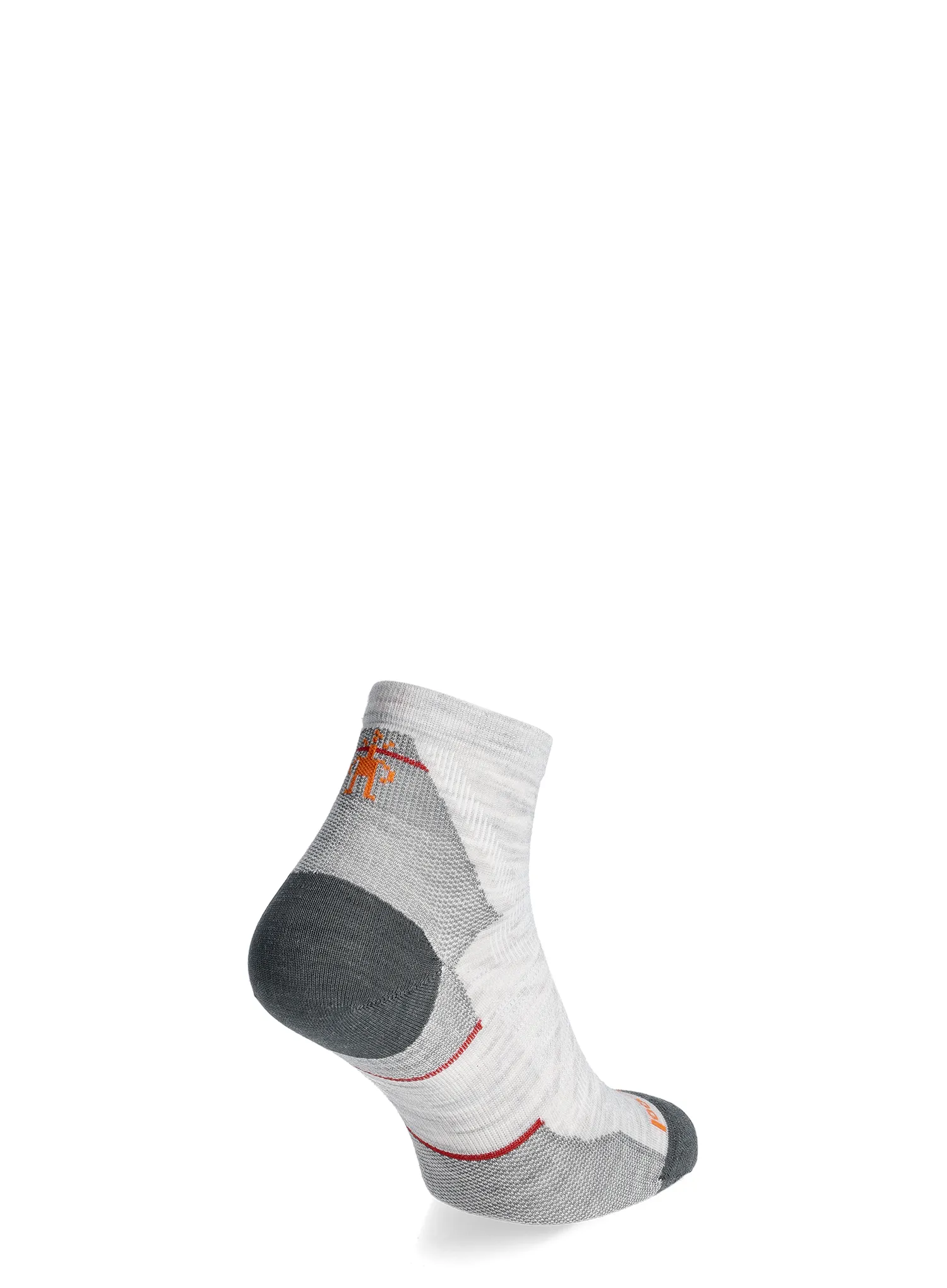 Laufsocken Smartwool Run Zero Cushion Ankle Socks - ash