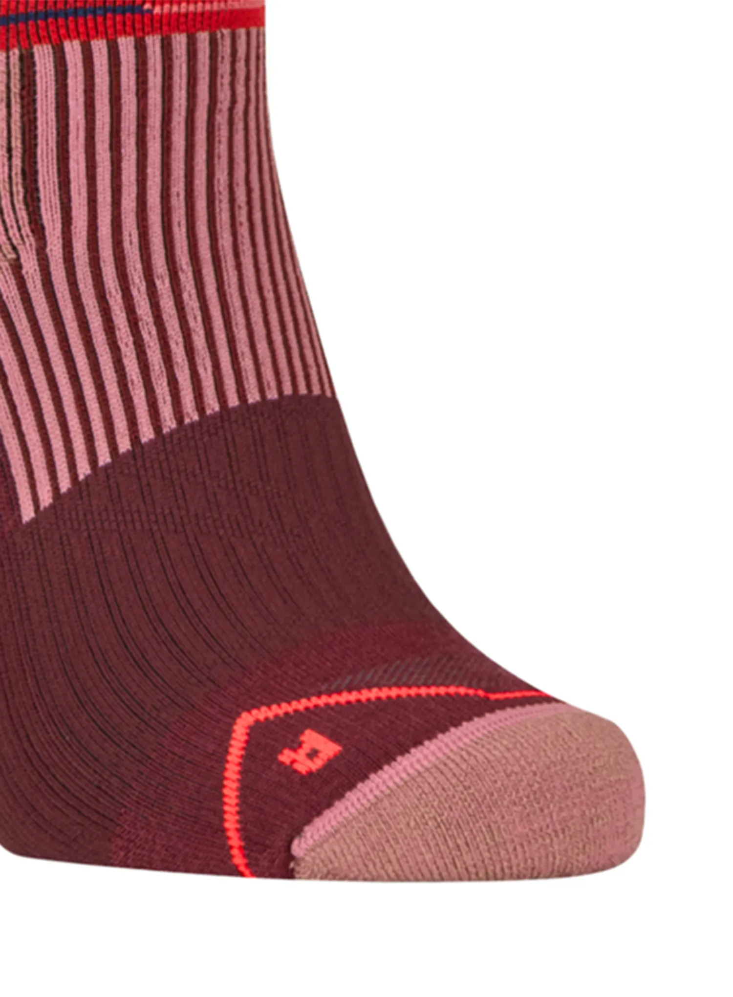Merinosocken Damen Ortovox All Mountain Quarter Socks - winetasting