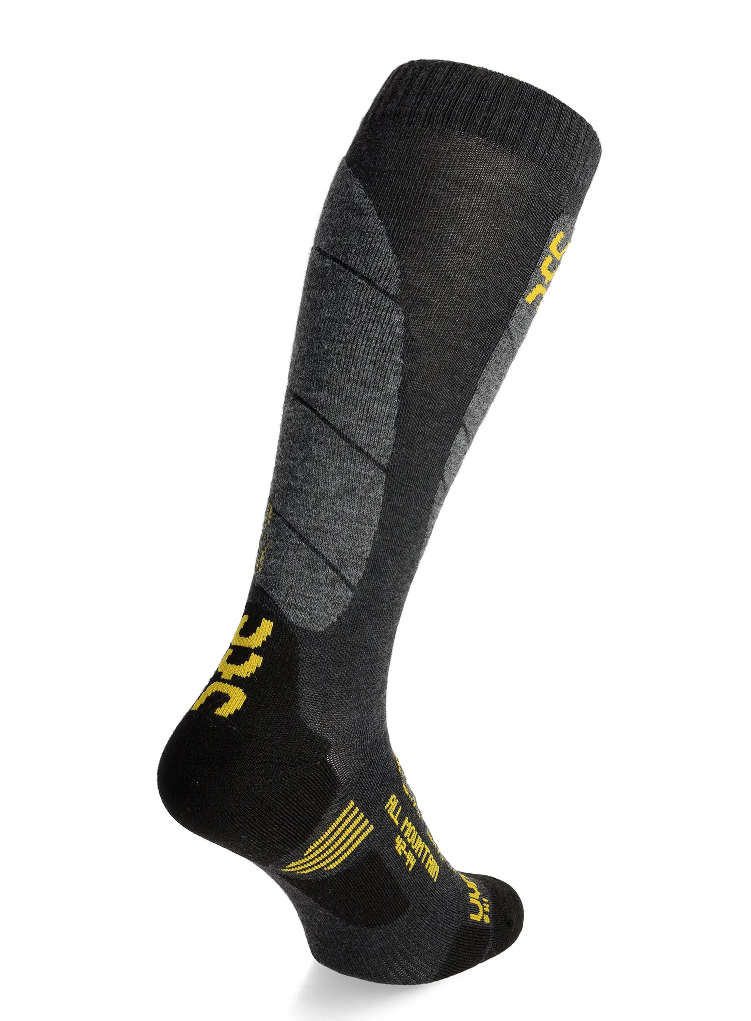 Socken Herren UYN Ski All Mountain Man - melange/yellow