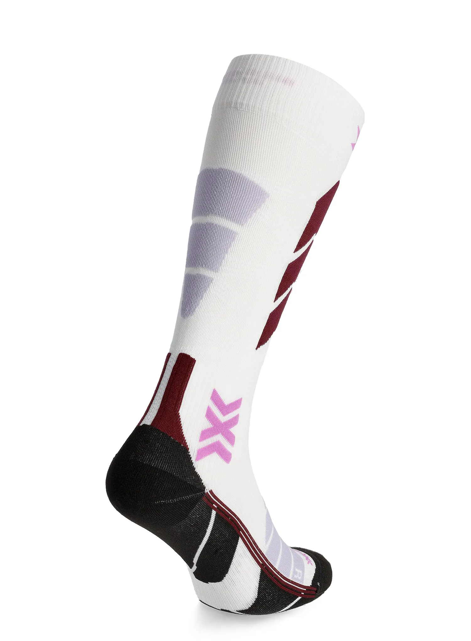 Skisocken Damen X-Socks Ski Expert OTC - x white/lavender