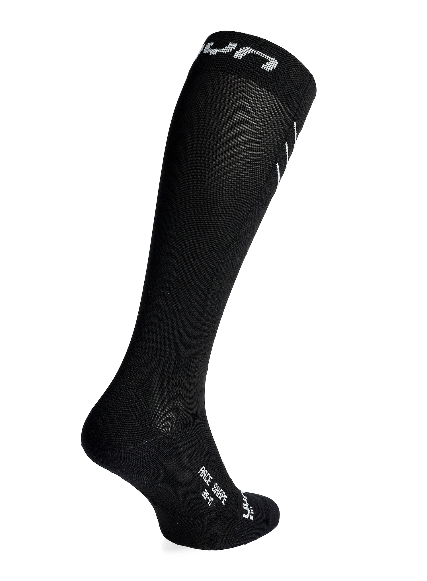 Skisocken UYN Ski Race Shape Socks  - black/white