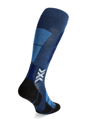 Skisocken X-Socks Ski Perform OTC - marine/mineral blue