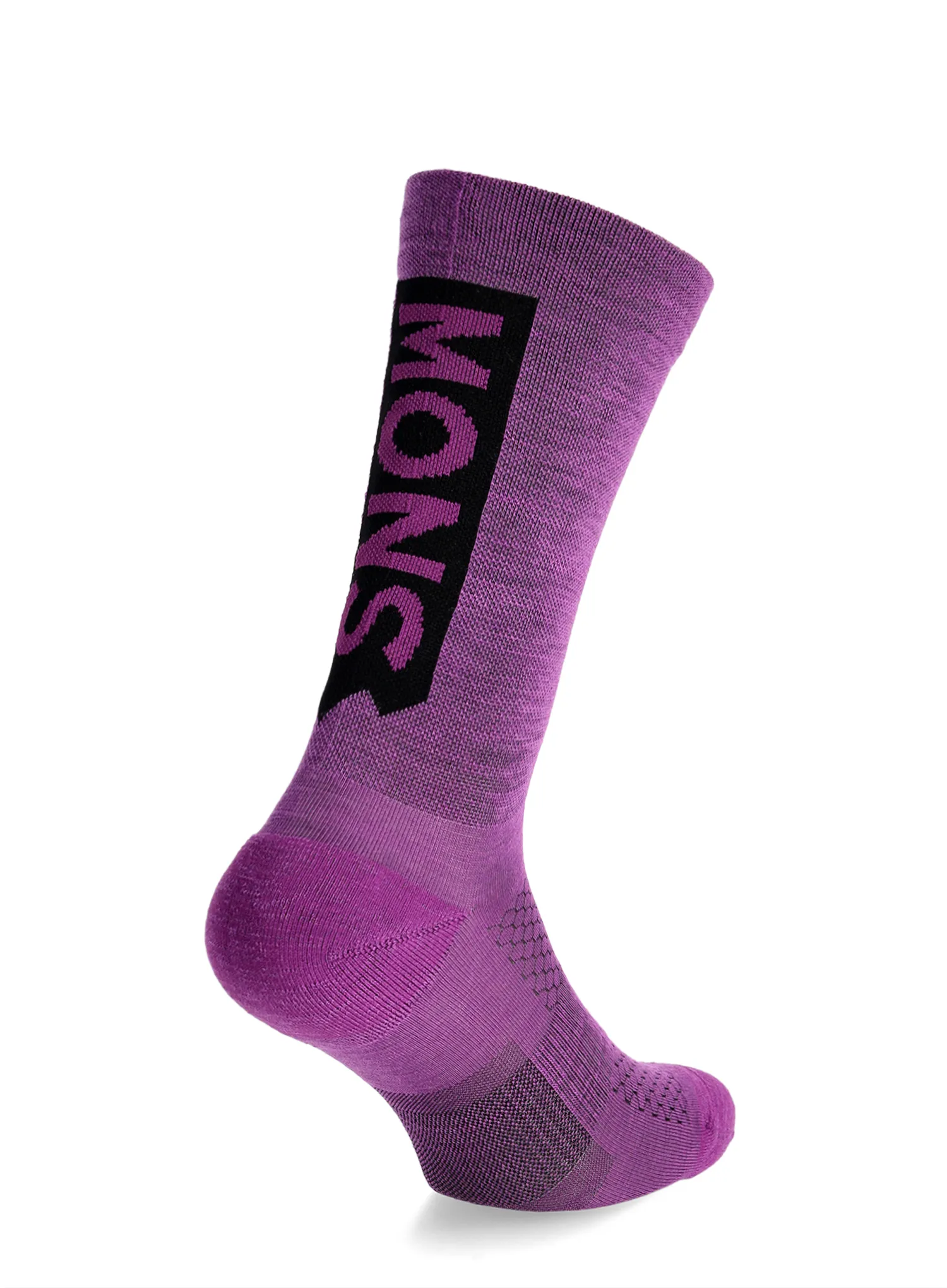 Fahrradsocken Mons Royale Atlas Crew Sock - ultraviolet