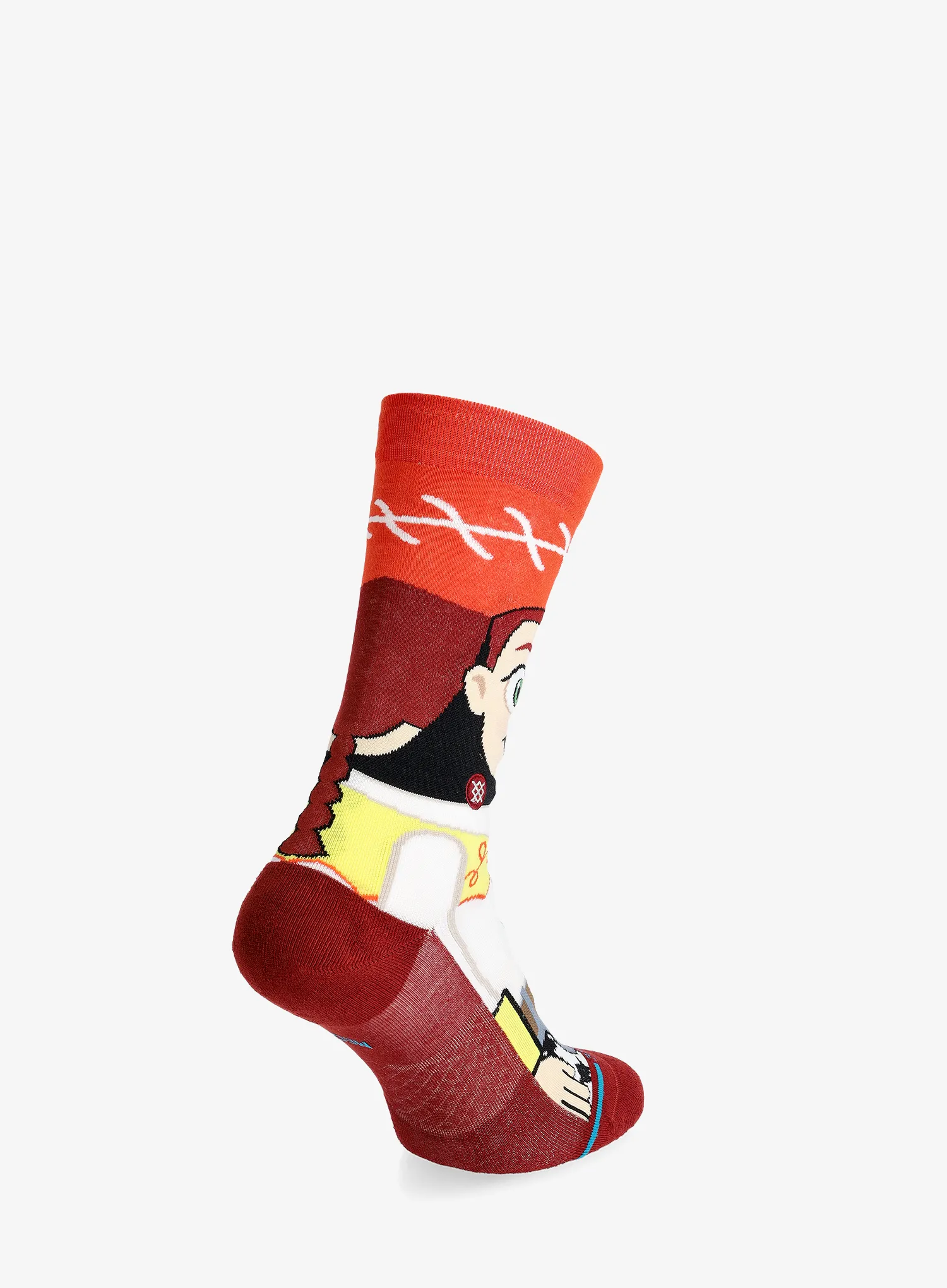 Socken Stance Jessie Crew - red