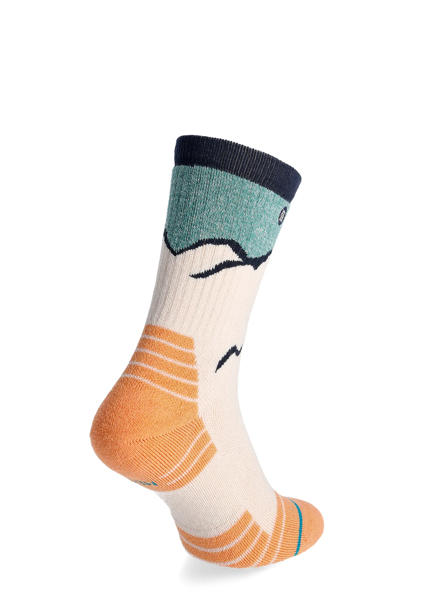 Socken Stance Peaking Hike Crew - tan