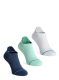 Socken Stance Run Light Tab 3 Pack - deep teal