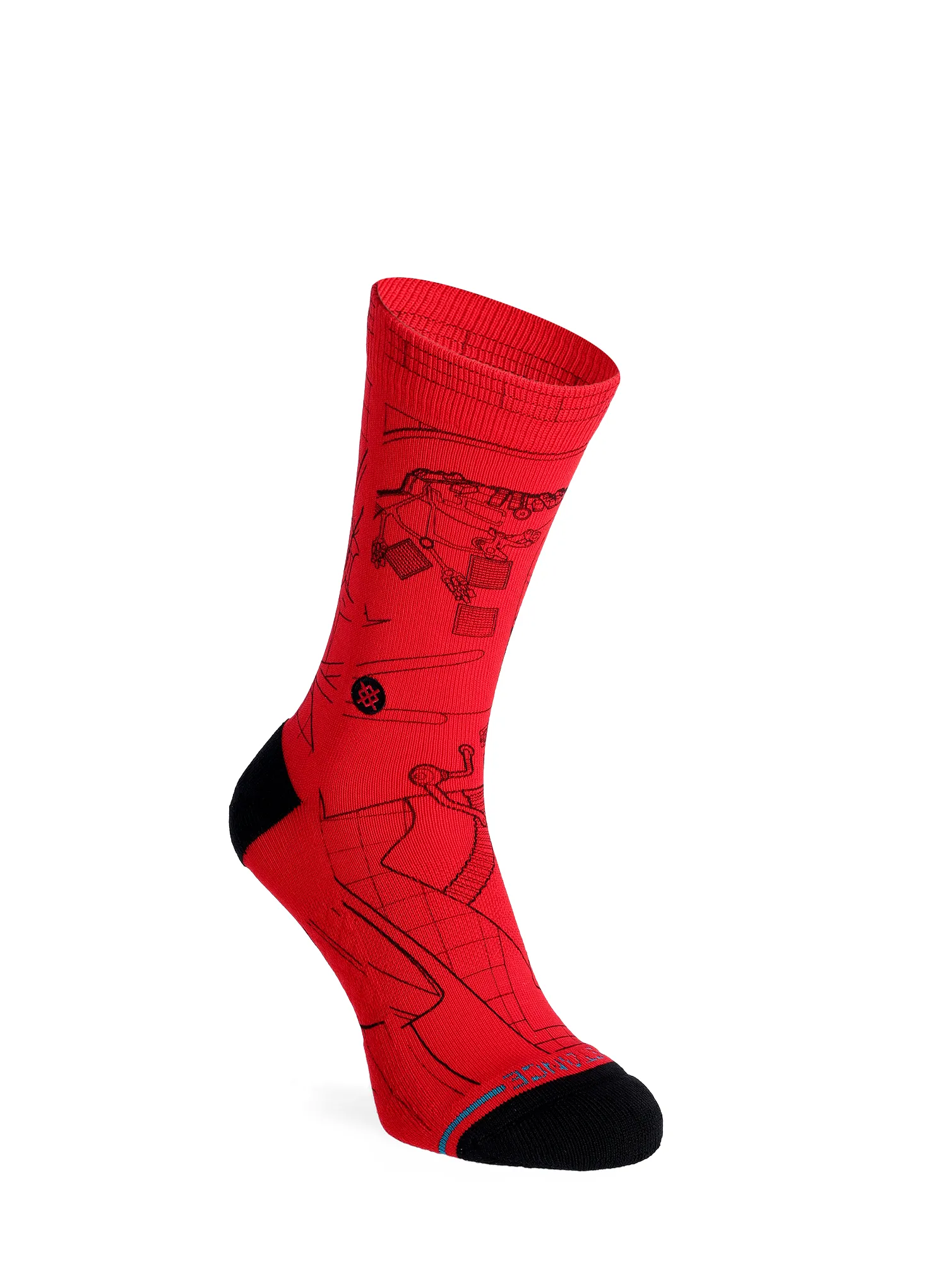 Socken Stance Vader Sw Crew - red