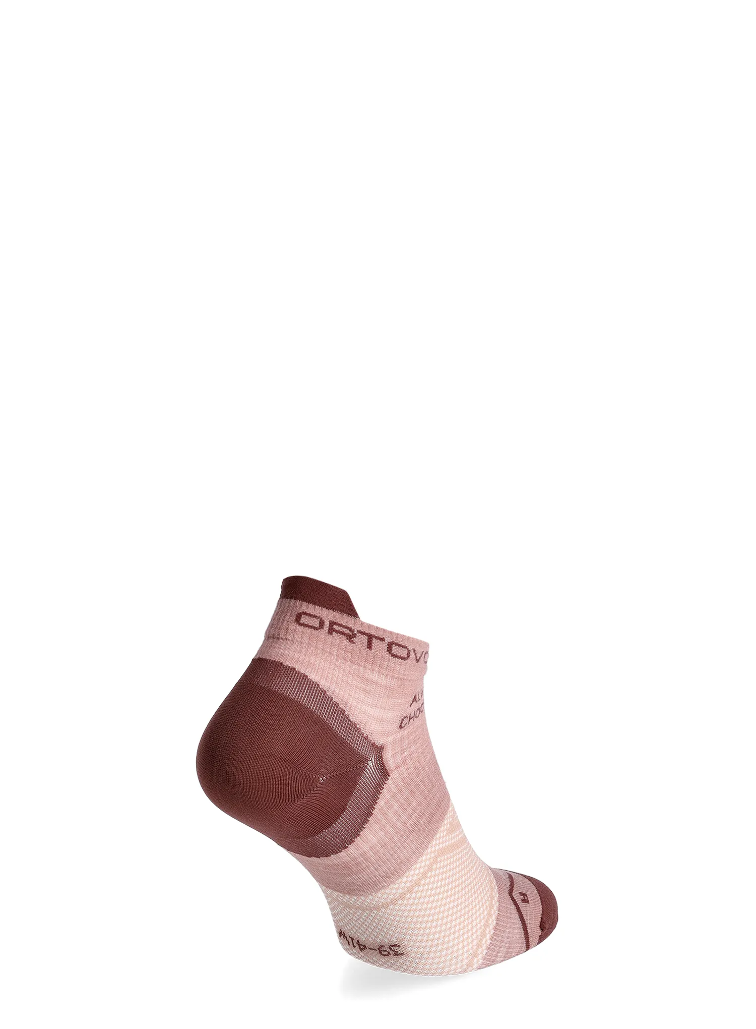 Wandersocken Damen Ortovox Alpine Light Low Socks - dusk rose
