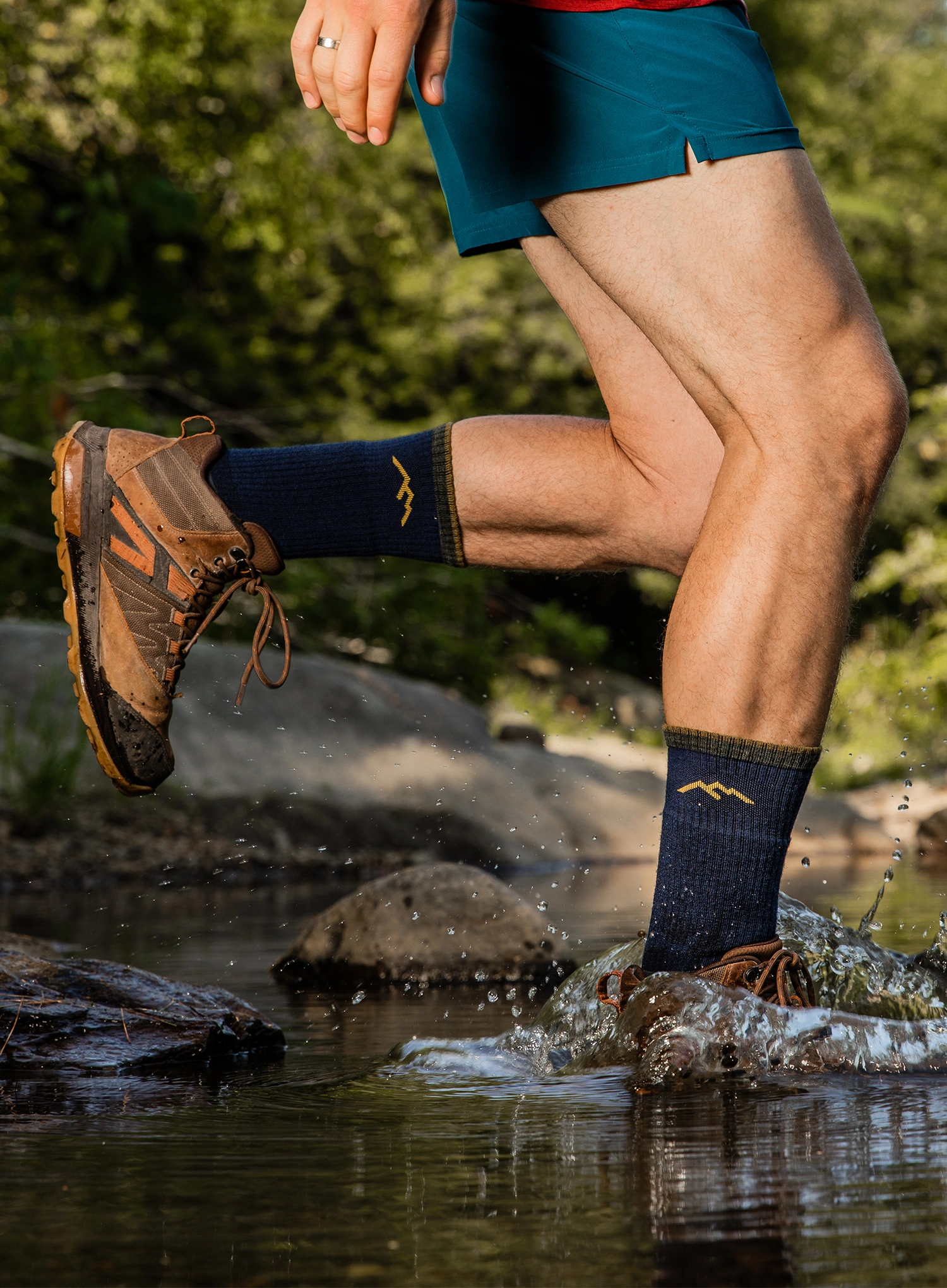 Wandersocken Darn Tough Hiker Boot Midweight with Full Cushion - eclipse