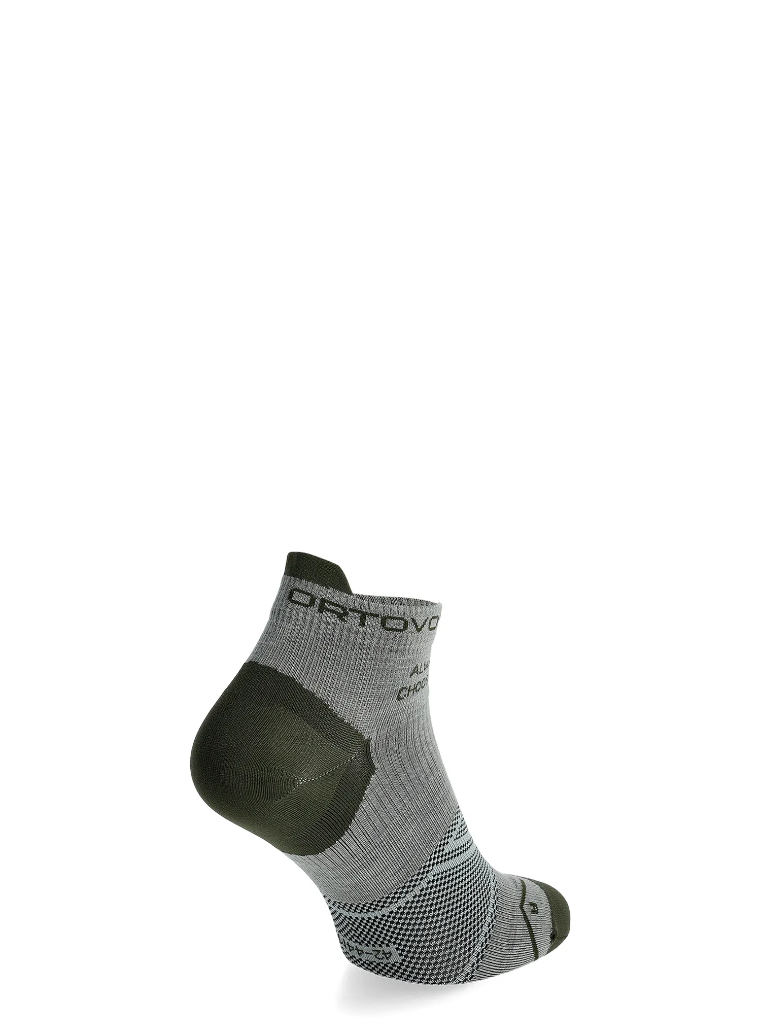 Wandersocken Ortovox Alpine Light Low Socks - green sage