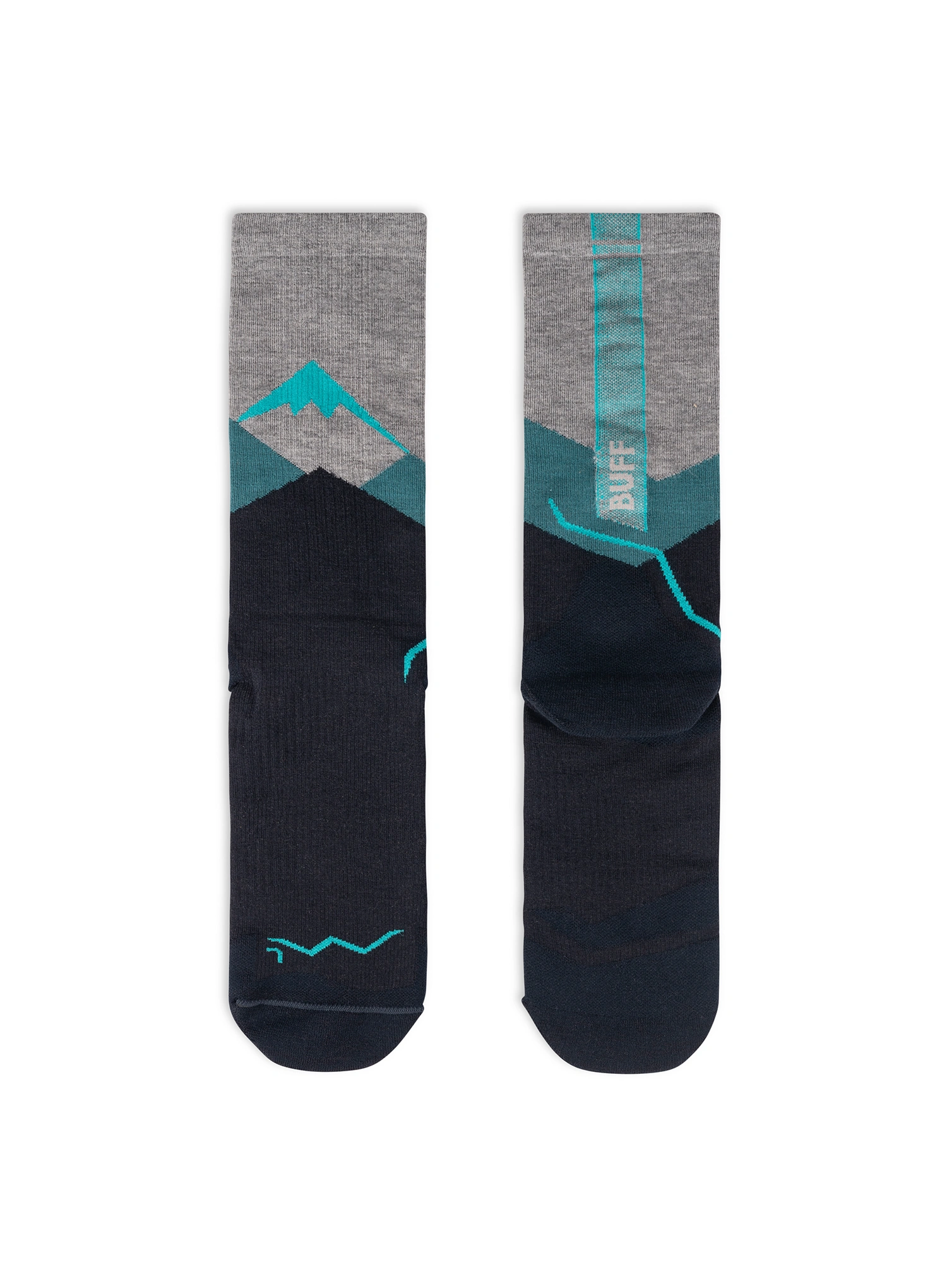 Outdoorsocken Buff Merino LIghtweight Crew Sock LWC1 - teal