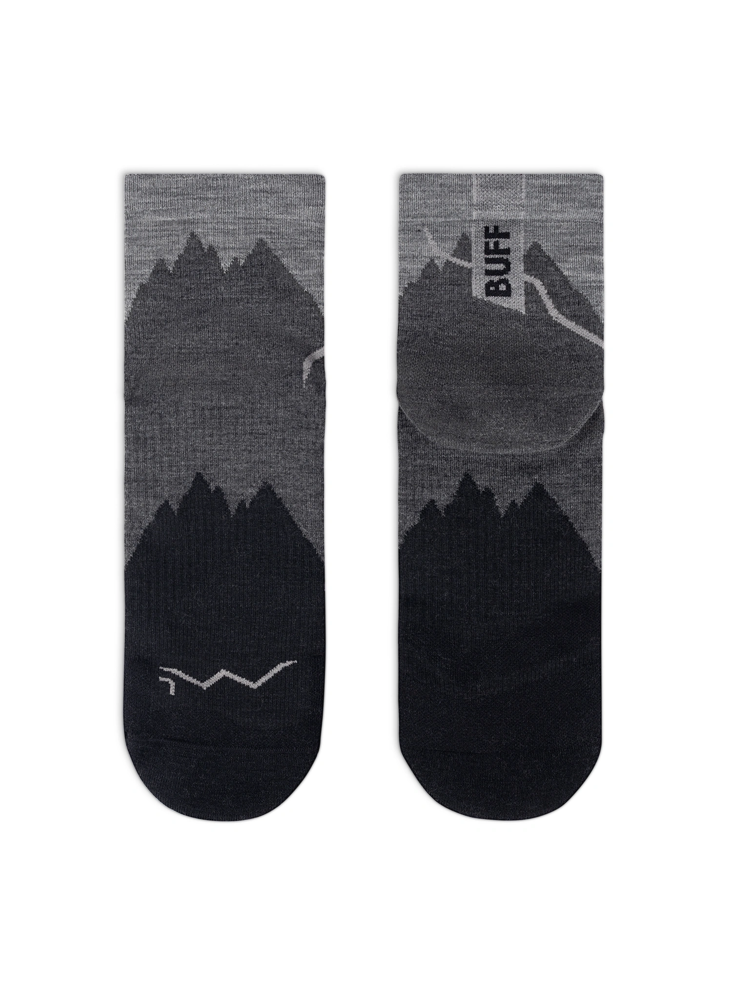 Outdoorsocken Buff Merino LIghtweight Quarter Sock LWQ3 - black