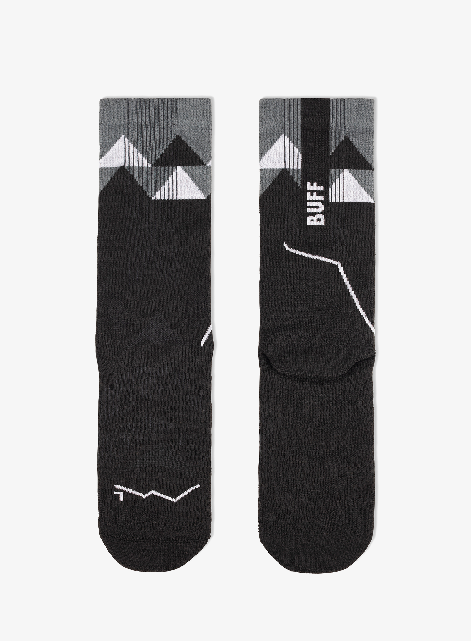 Outdoorsocken Buff Thermonet Crew Socks - black
