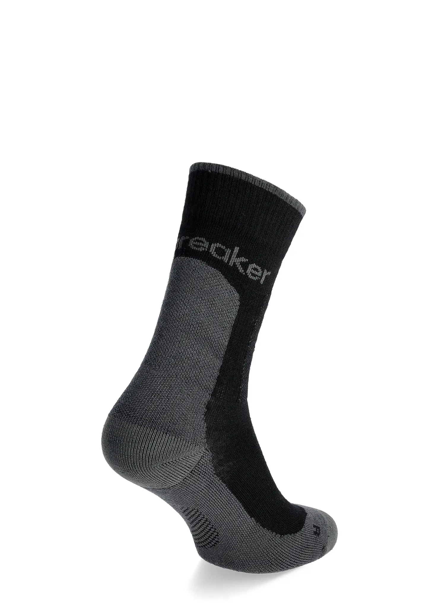 Outdoorsocken Icebreaker Merino Hike+ Medium Crew - black/obsidian