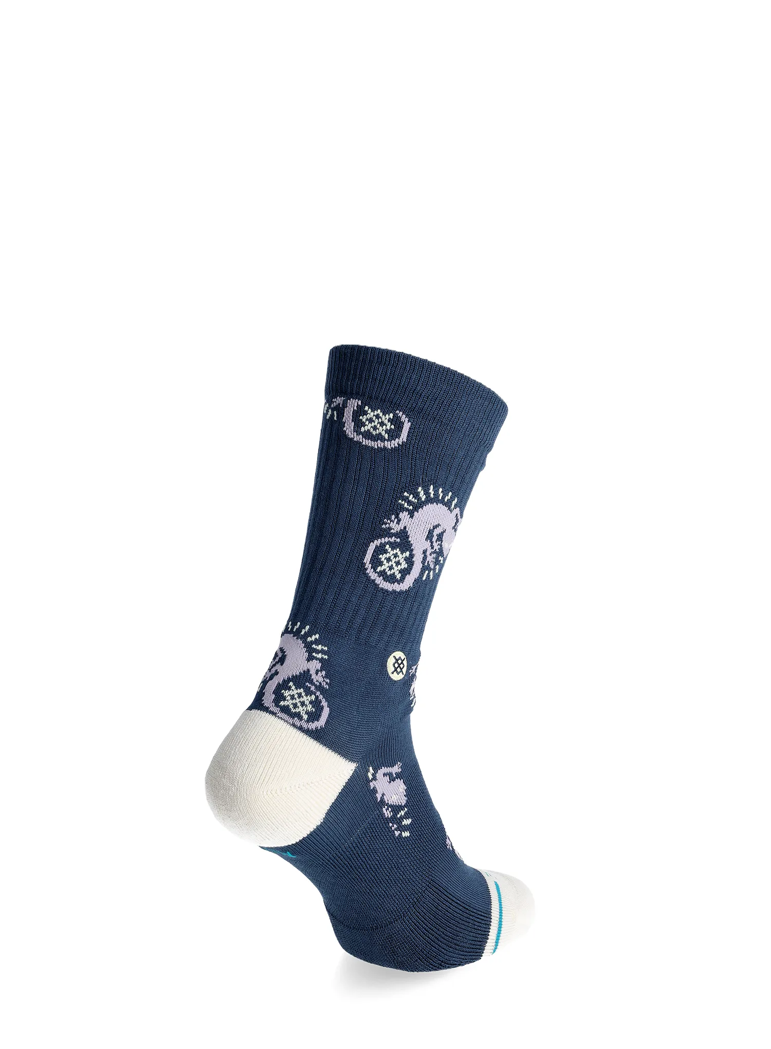 Outdoorsocken Stance Gecko Crew - purple