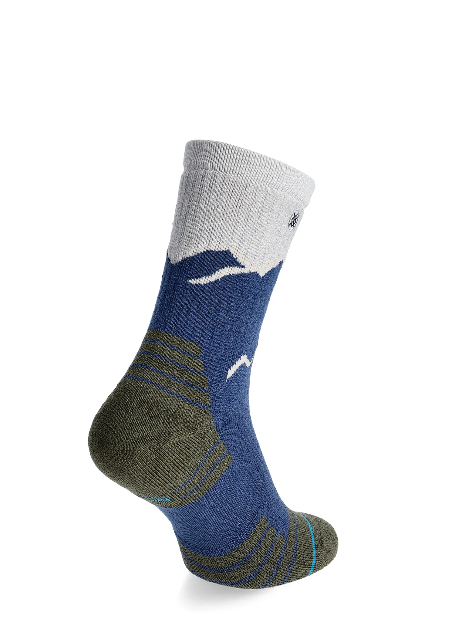 Outdoorsocken Stance Peaking Hike Crew - navy