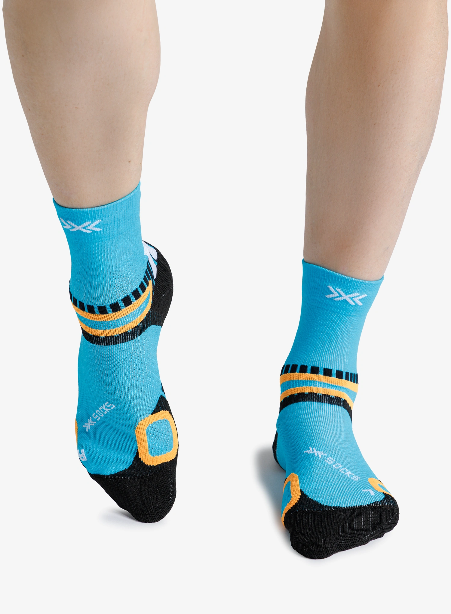 Outdoorsocken X-Socks Hike Discover Ankle - punchy blue frog