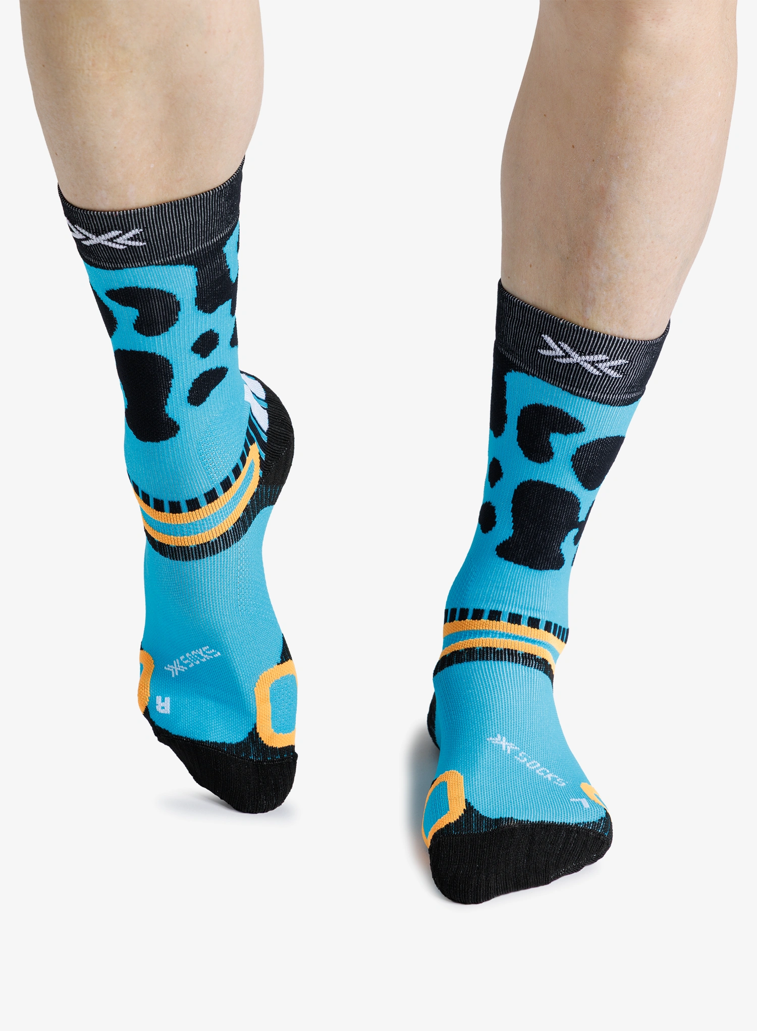 Outdoorsocken X-Socks Hike Discover Crew - punchy blue frog