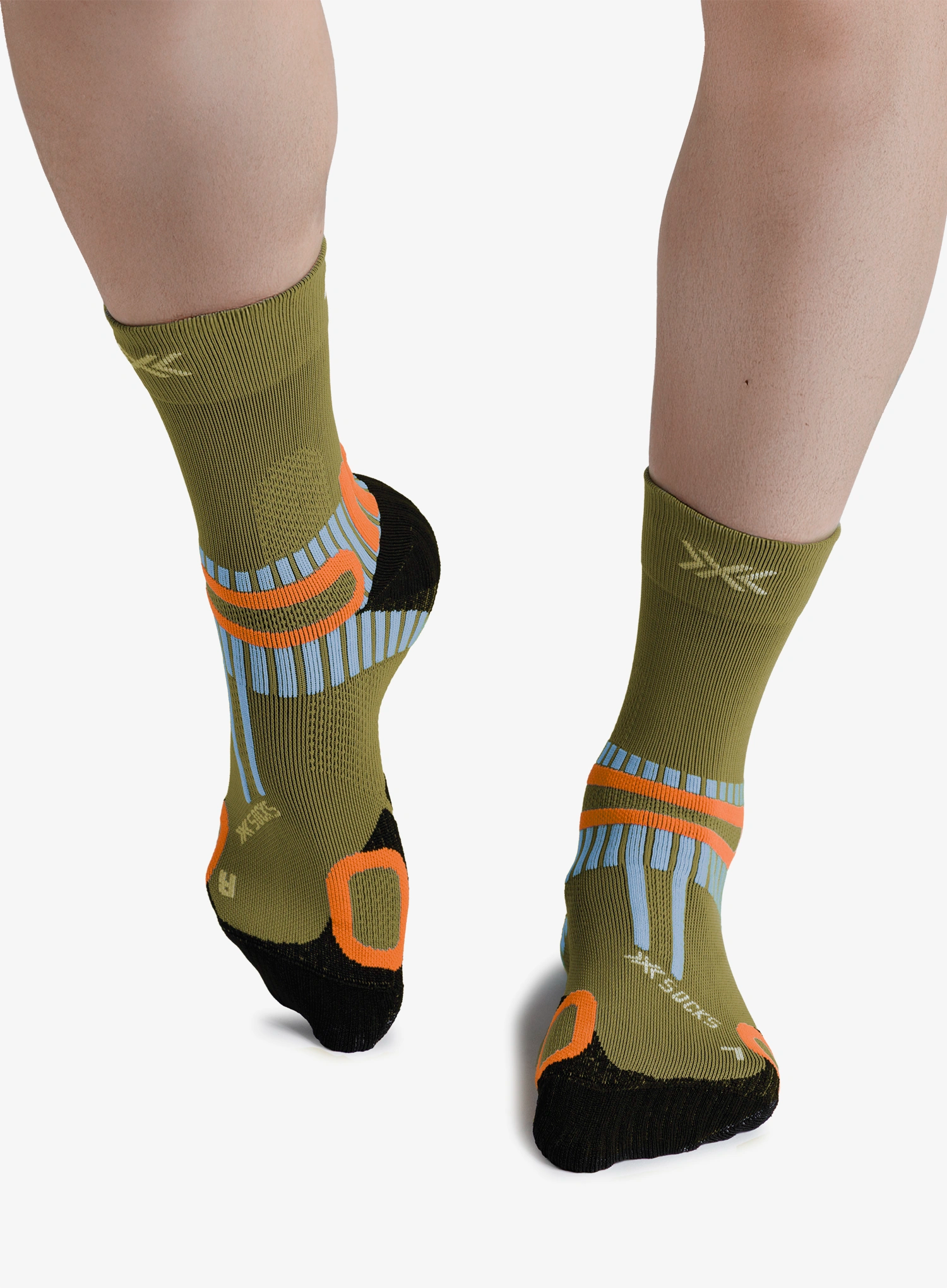 Outdoorsocken X-Socks Hike Perform Ankle - olive
