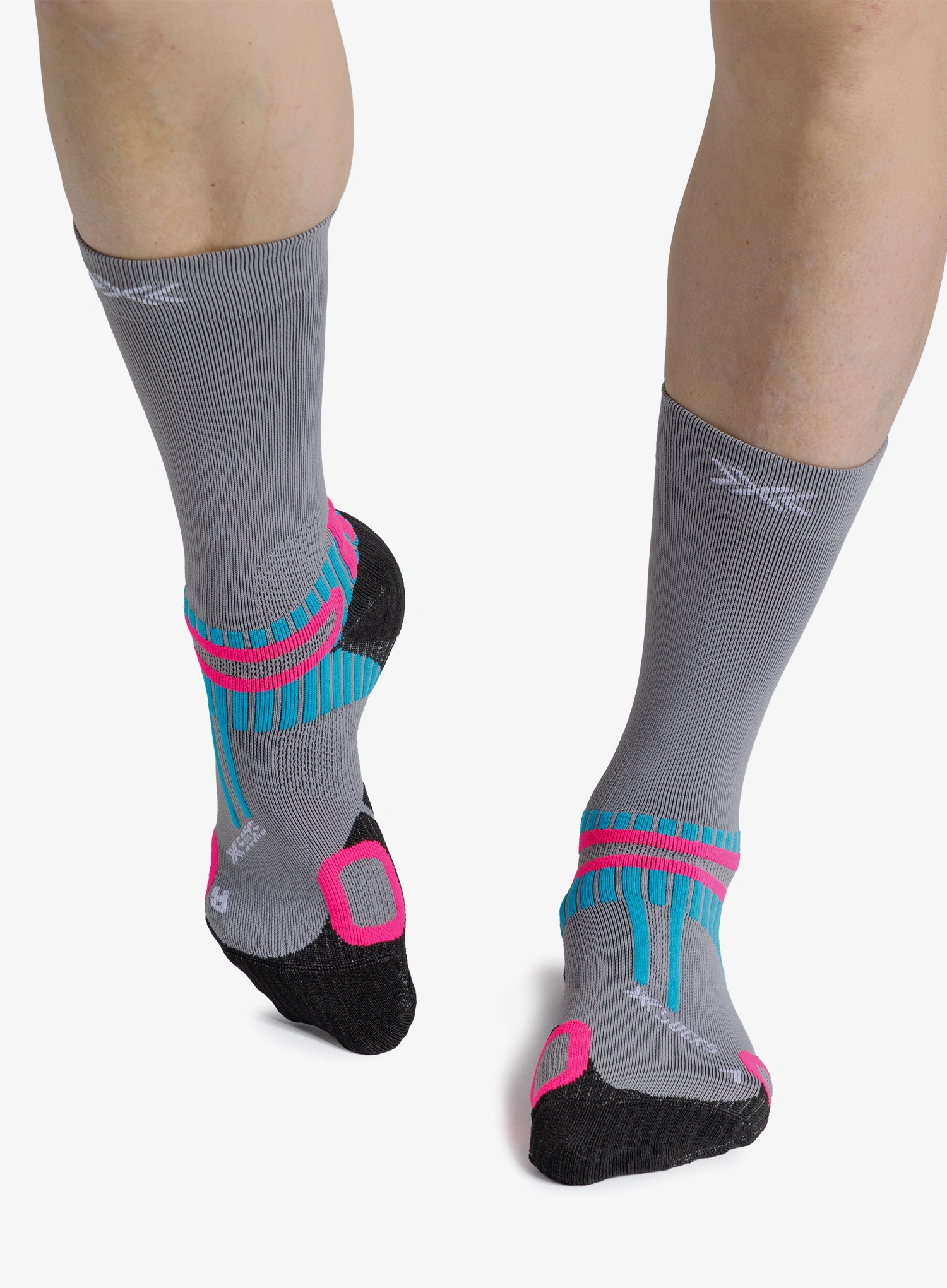 Outdoorsocken X-Socks Hike Perform Crew - clay grey