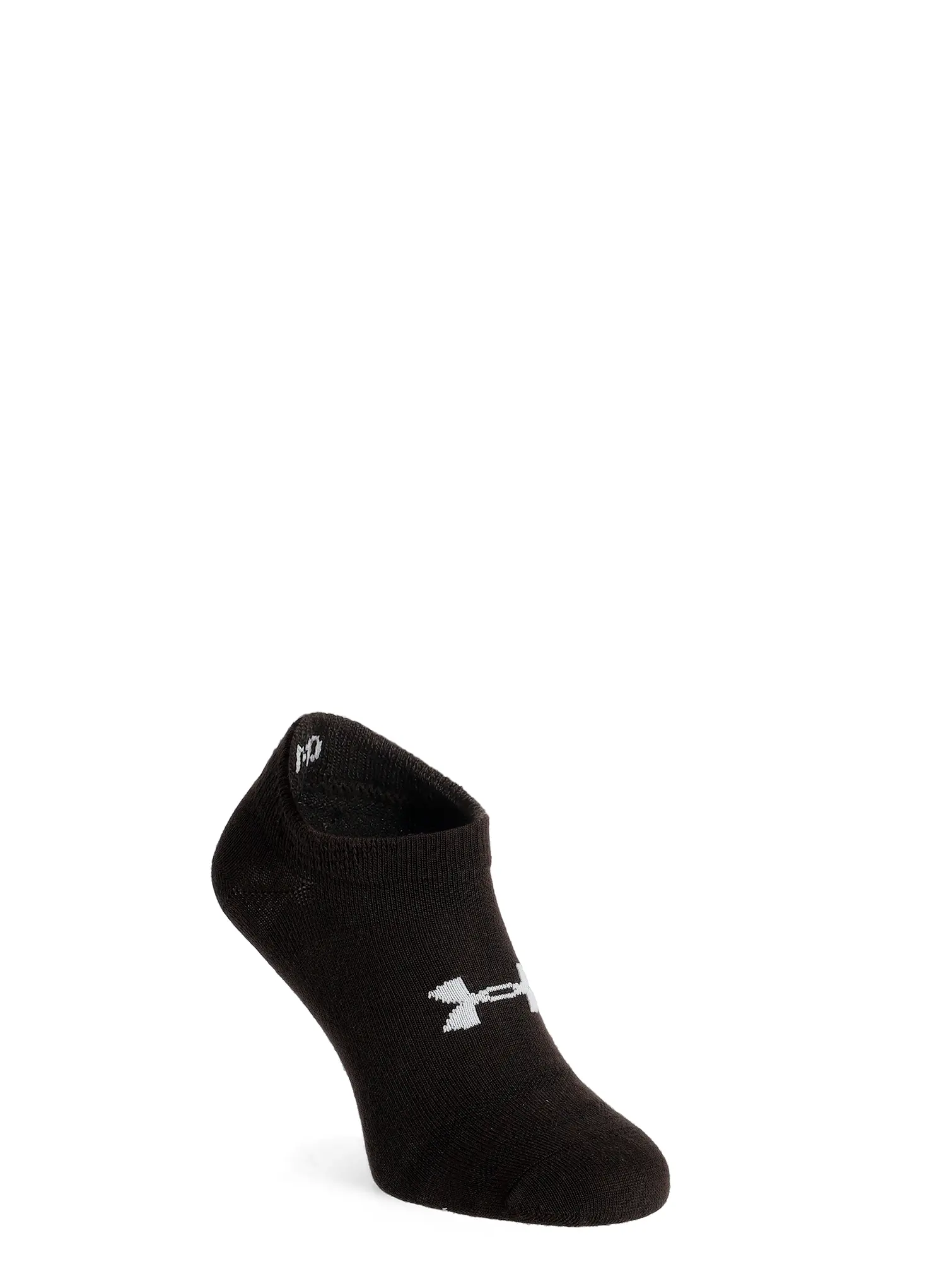 Socken Under Armour Essential 6-Pack No Show Socks - black/black/halo gray