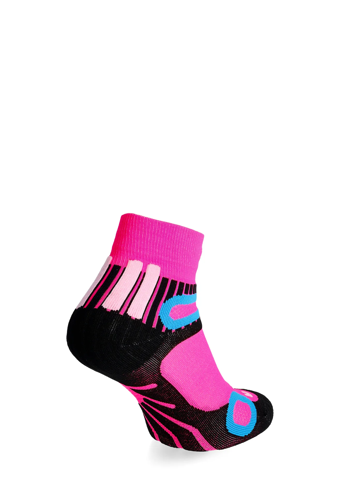 Socken X-Socks Hike Discover Ankle - fluo pink frog