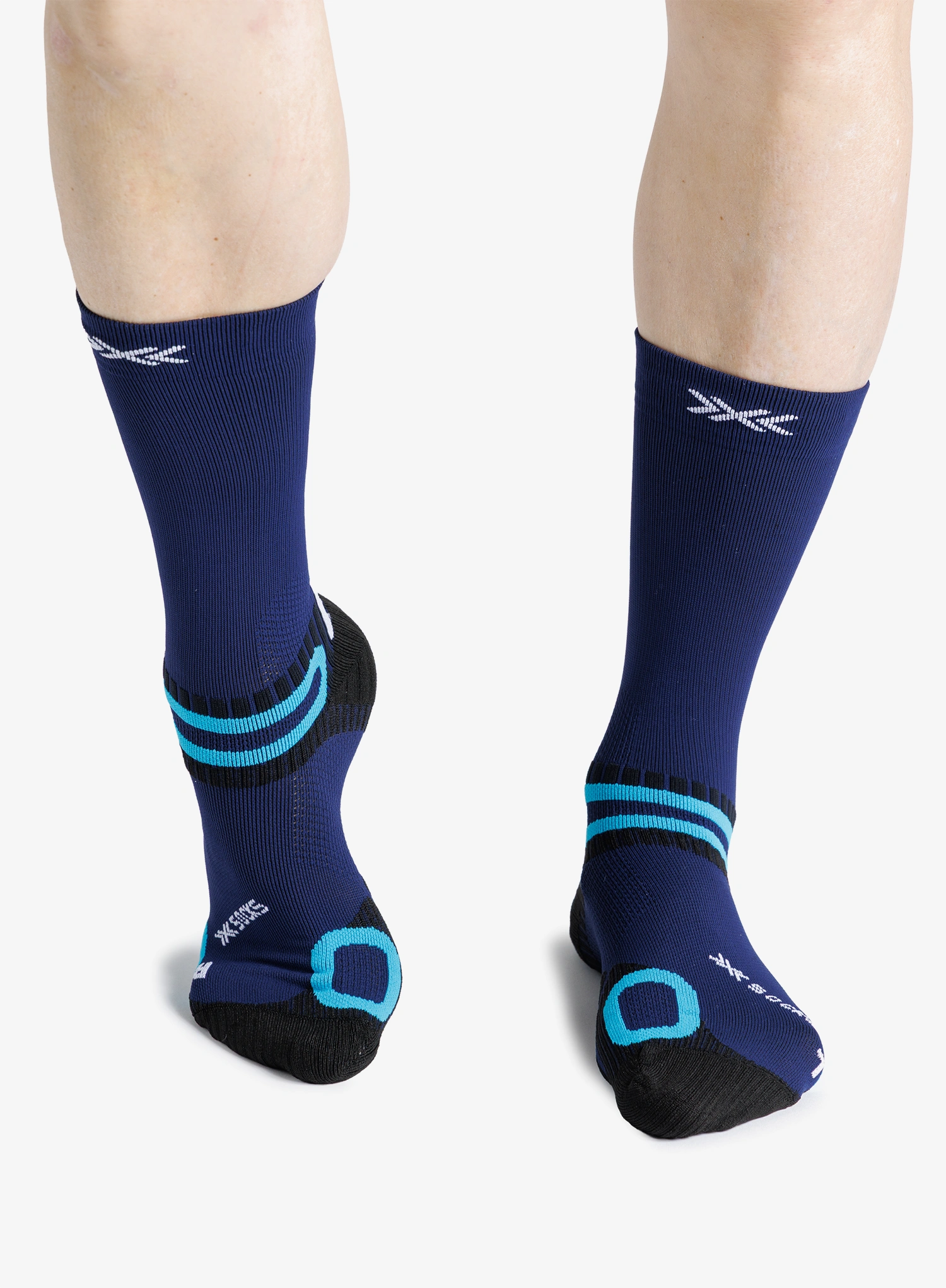 Socken X-Socks Hike Discover Crew - marine