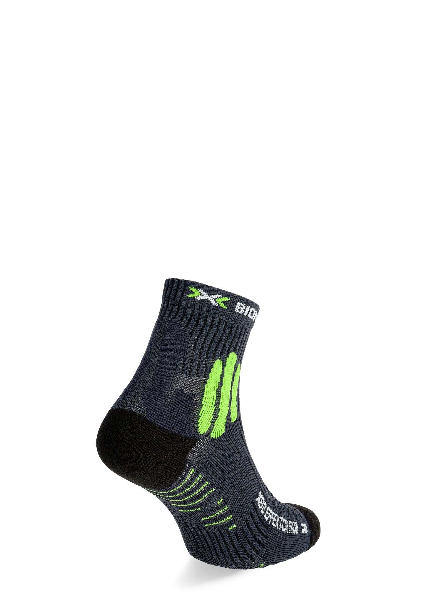 Laufsocken Herren X-Socks XBS.Effektor Running - charcoal/effektor green