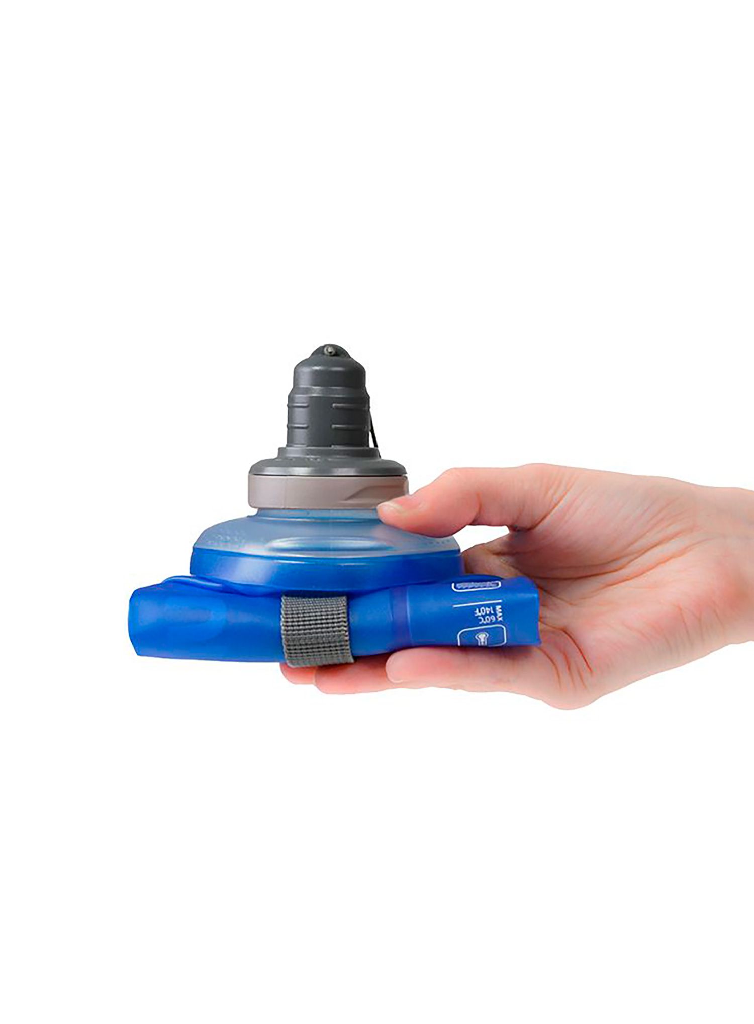Trinkflasche Source Nomadic Foldable Bottle 1L - blue