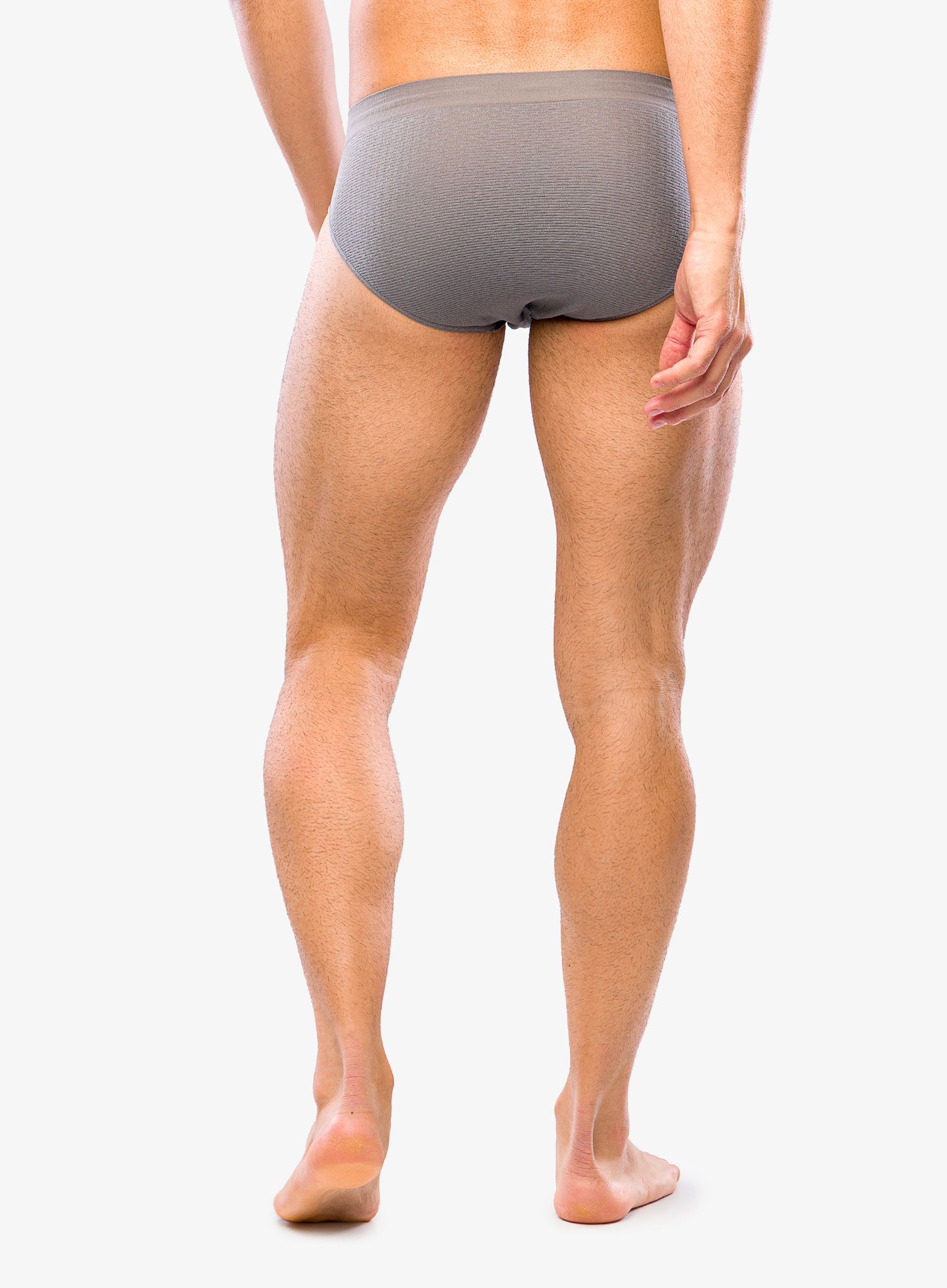 Herrenslips Brubeck Base Layer Briefs - grey