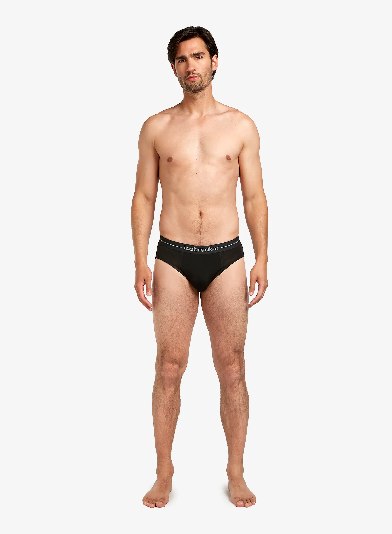 Herrenslips Icebreaker Anatomica Briefs - black/monsoon