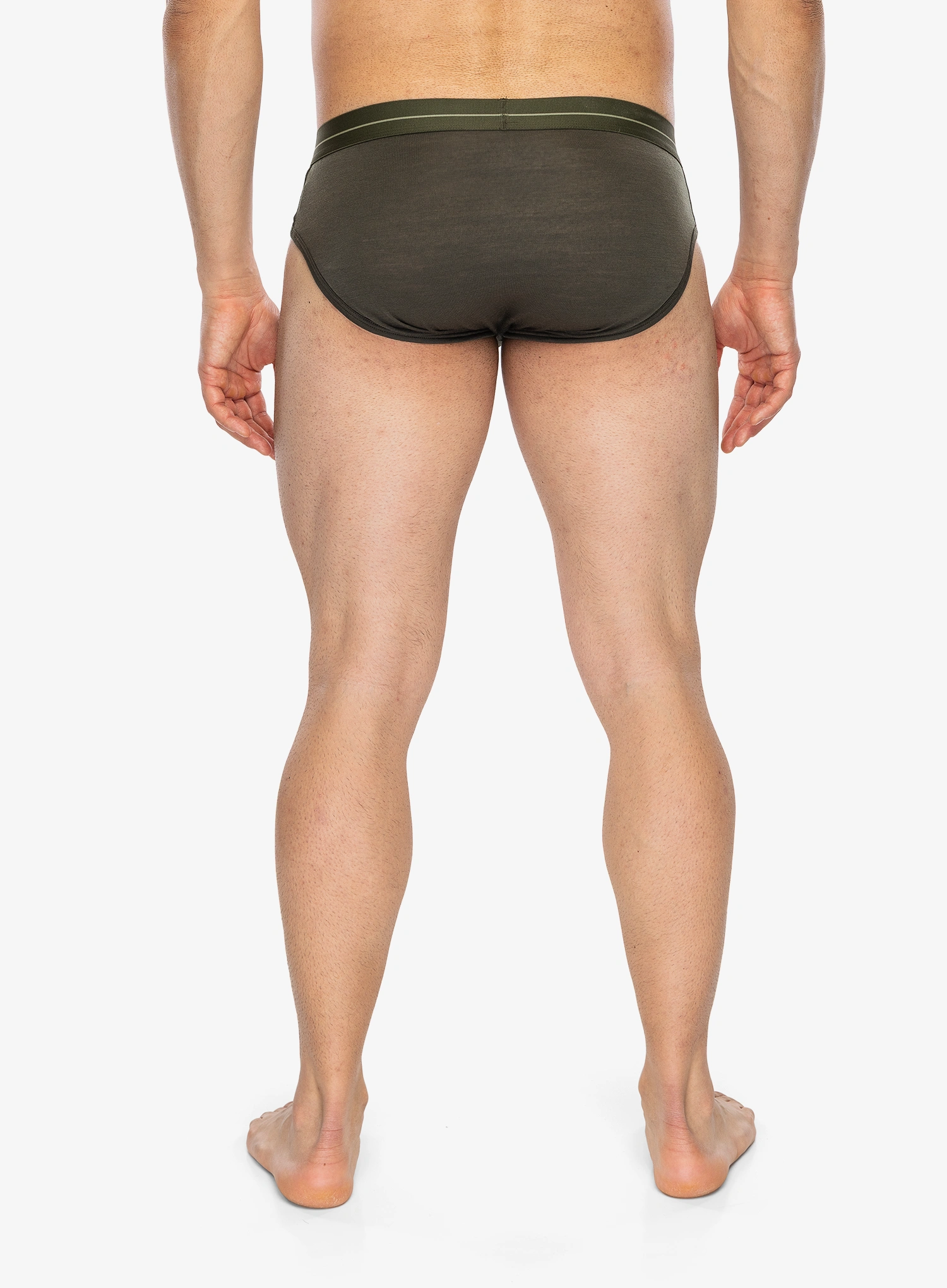 Herrenslips Icebreaker Anatomica Briefs - dk loden