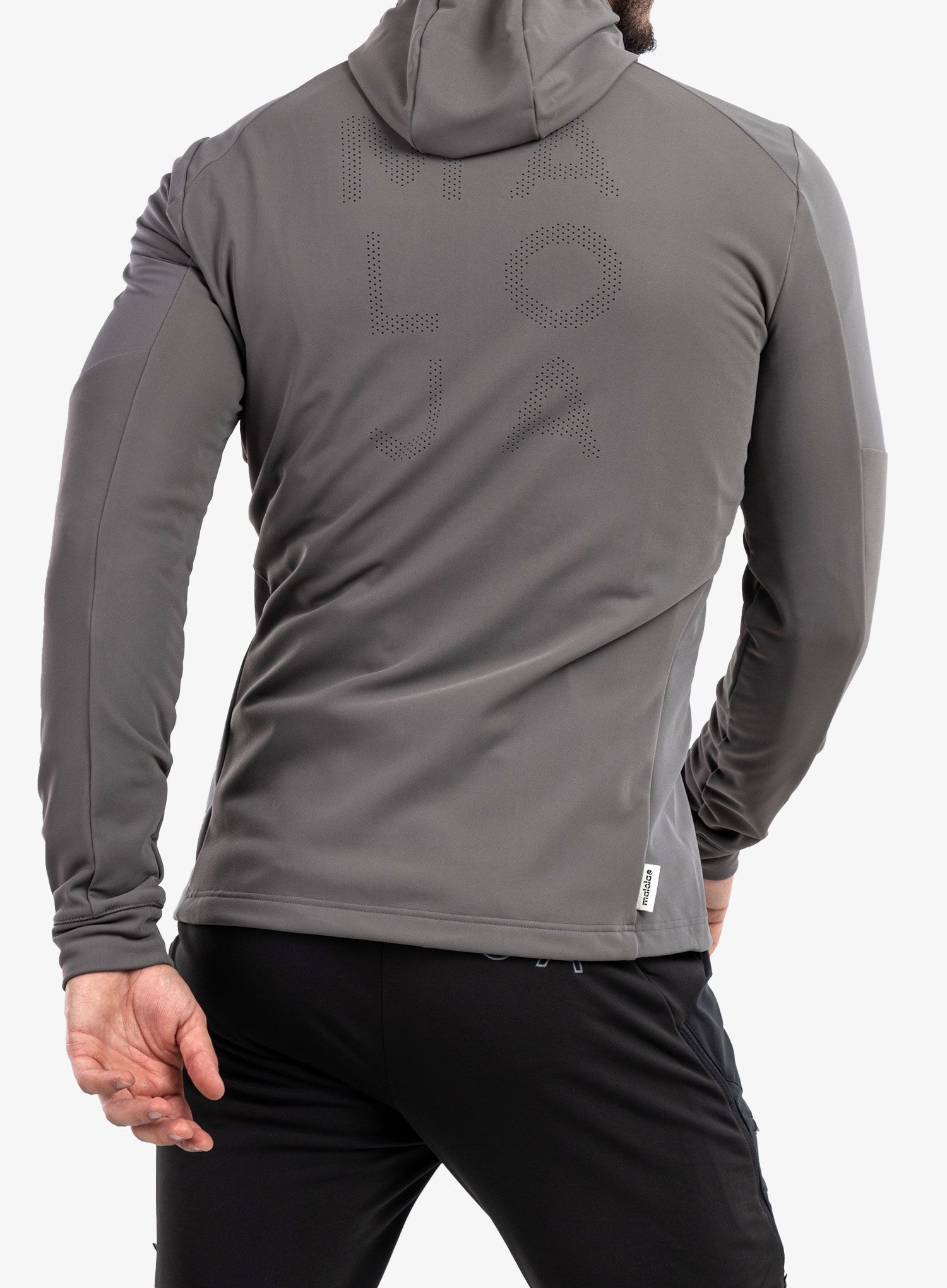 Softshelljacke Maloja Auerhahn - stone