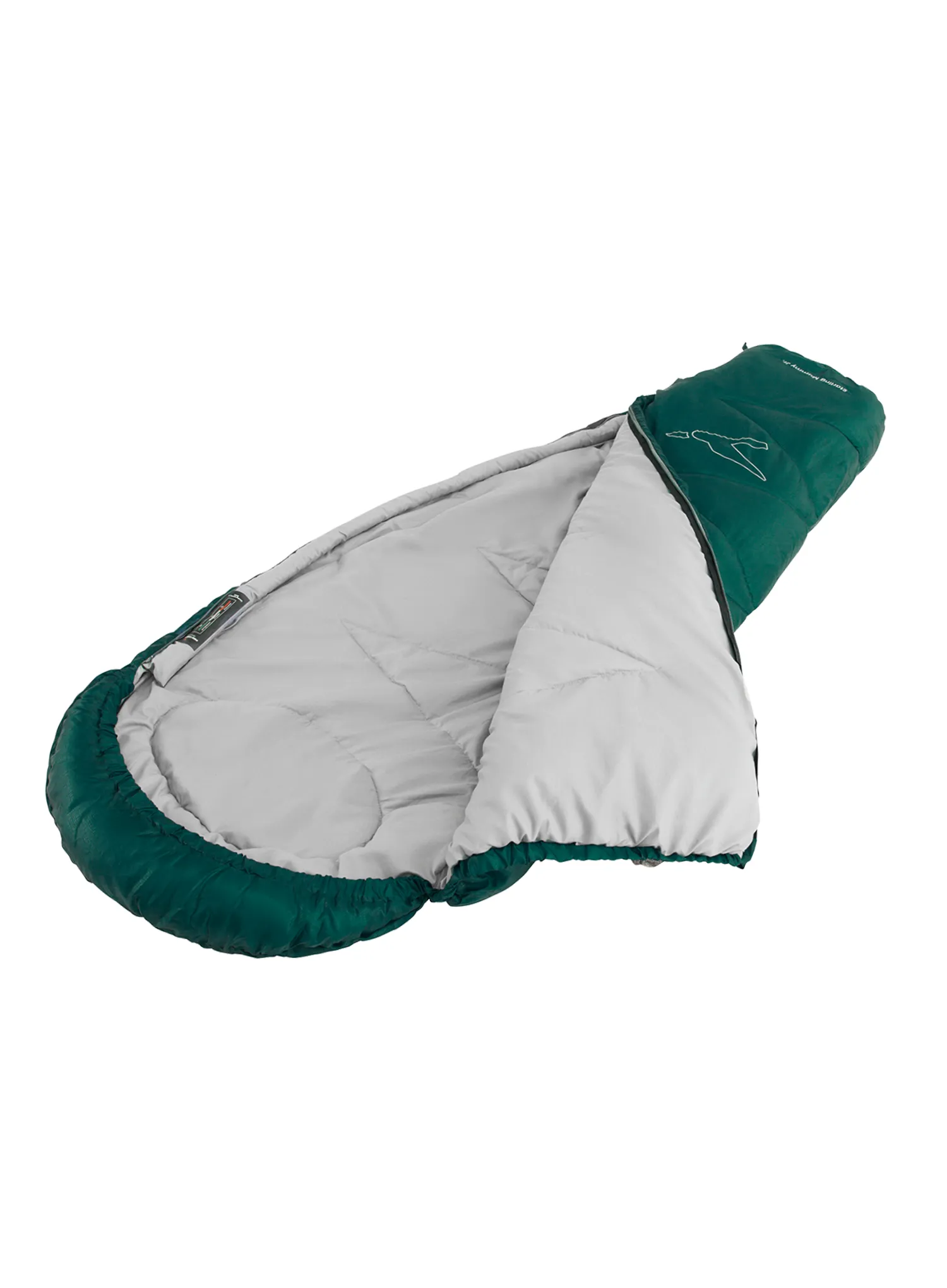 Kinderschlafsack Easy Camp Starling Mummy Jr (150 cm) - green