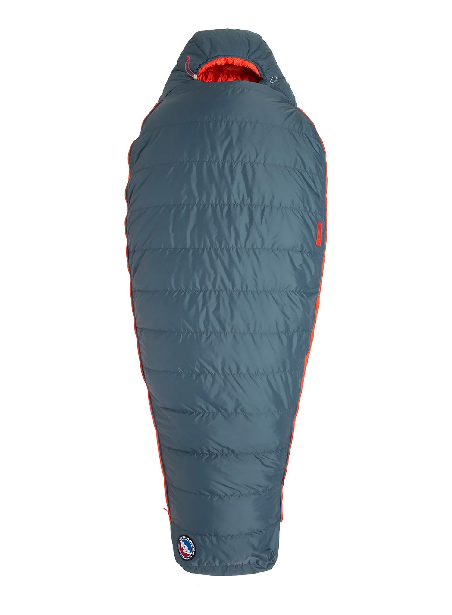 Daunenschlafsack Big Agnes Torchlight 20 (198 cm) Long Left - slate/orange