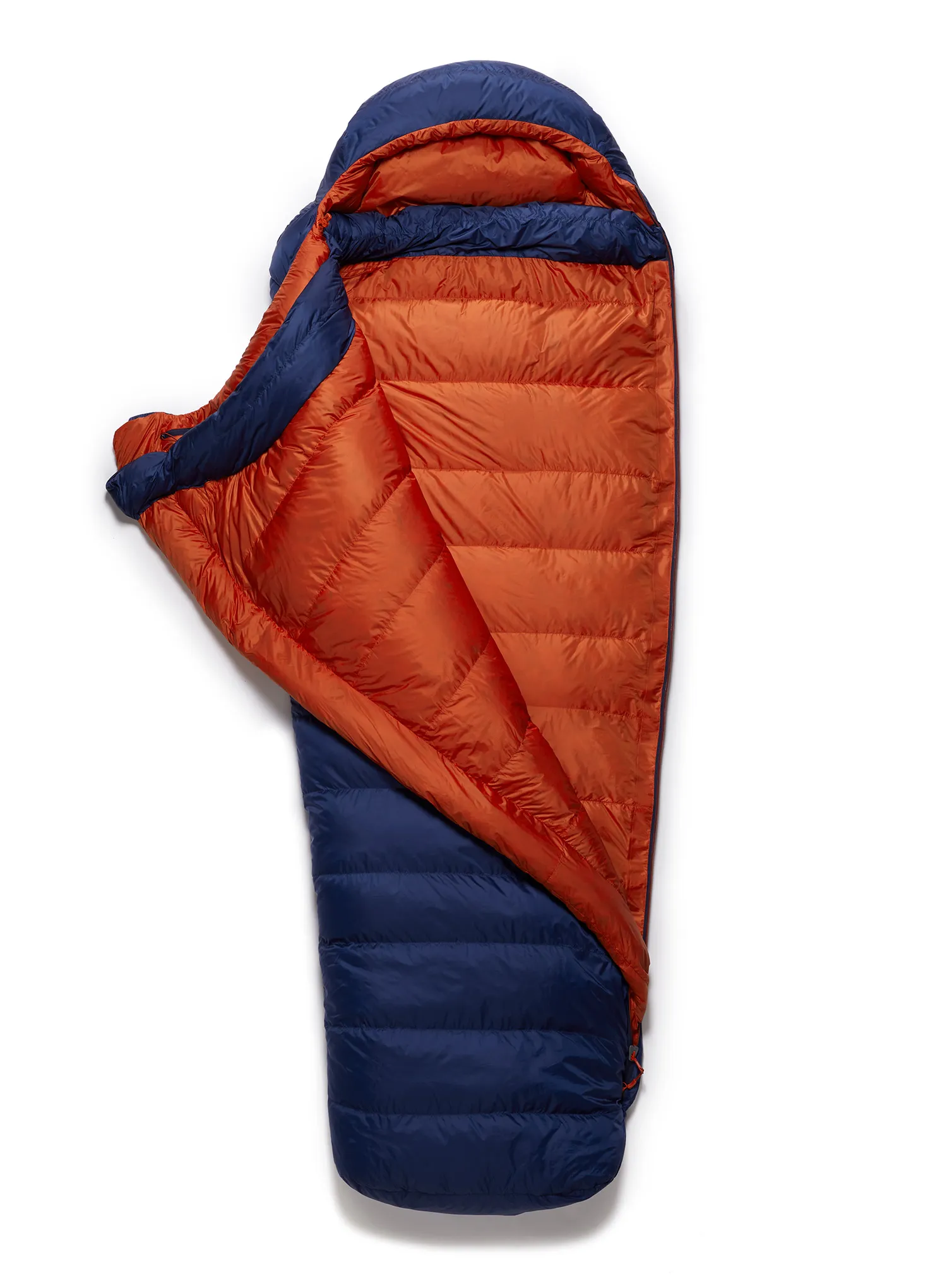 Daunenschlafsack Damen Rab Ascent 700 (170 cm) - nightfall blue