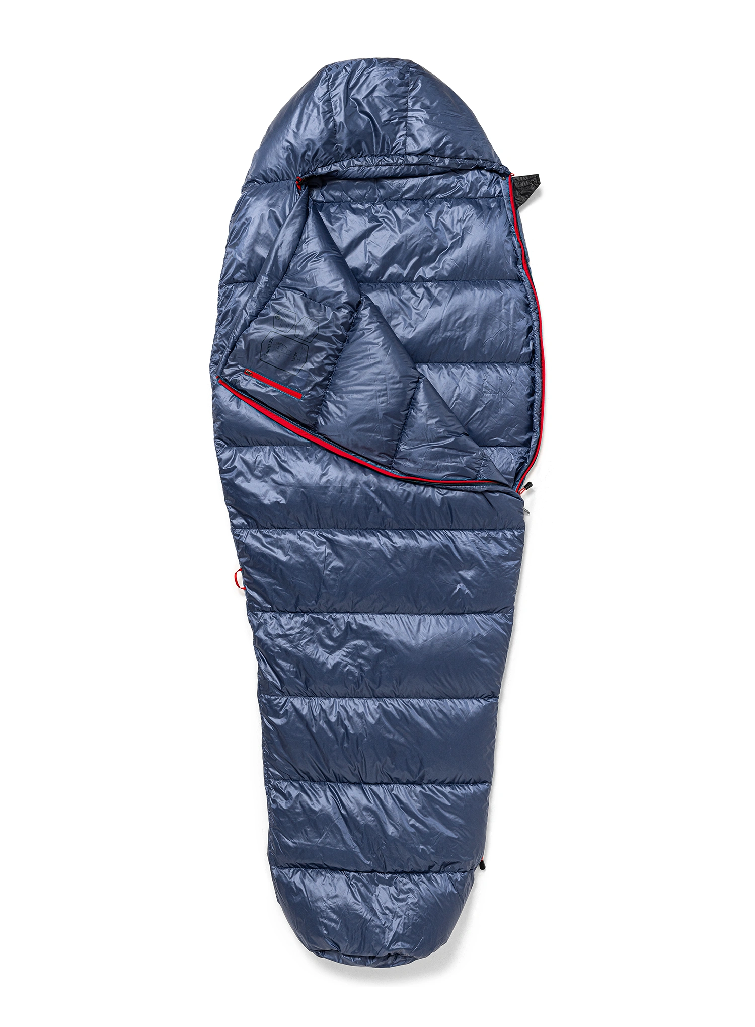 Daunenschlafsack Małachowski Tourist 250 M LZ (165-176 cm) - navy