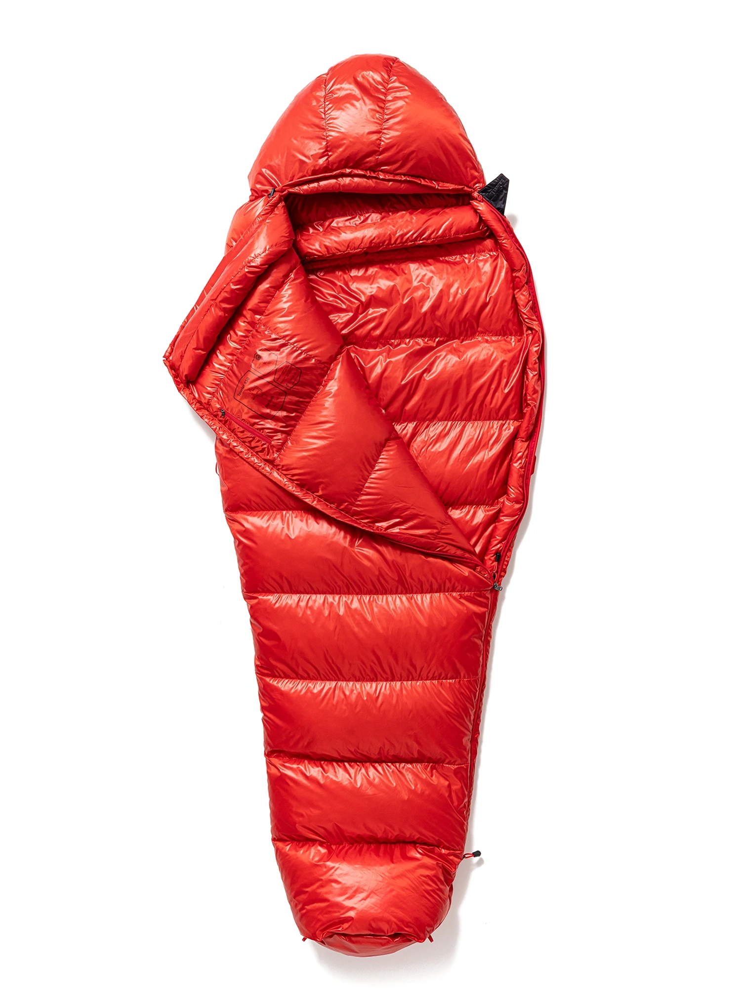 Daunenschlafsack Małachowski Tourist 450 L LZ (177-188 cm) - red
