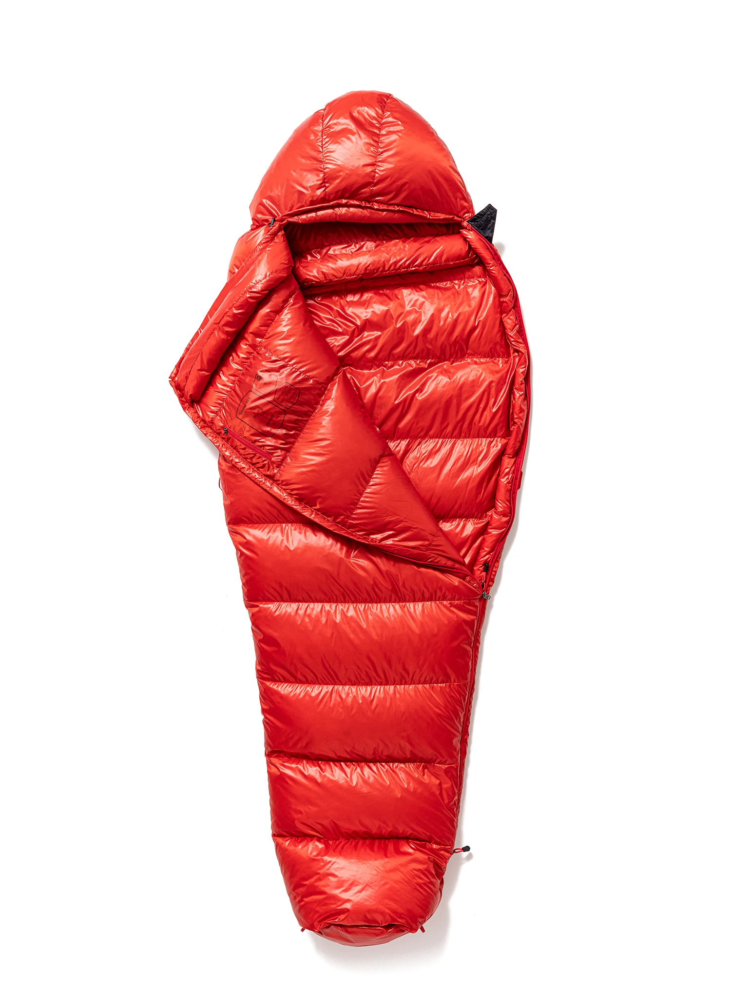 Daunenschlafsack Małachowski Tourist 450 M LZ (165-176 cm) - red