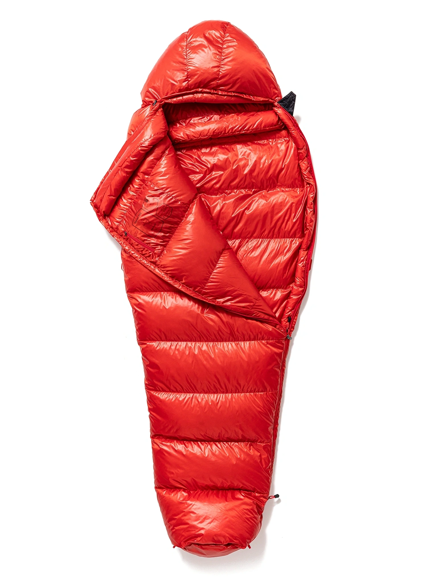 Daunenschlafsack Małachowski Tourist 450 XL LZ (189-200 cm) - red