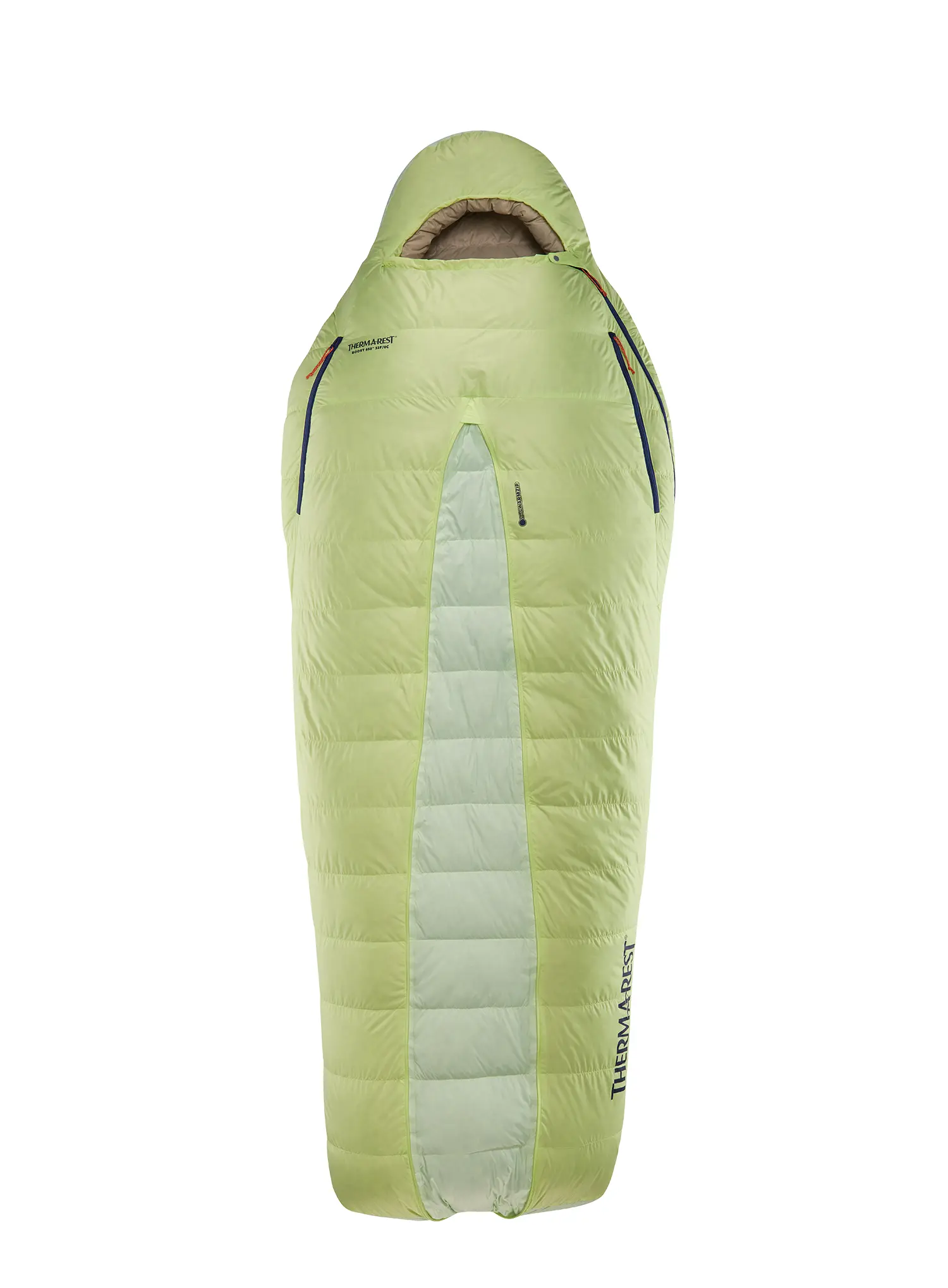 Daunenschlafsack Therm a Rest Boost 650 32F/0C Regular (183 cm) - meadow green