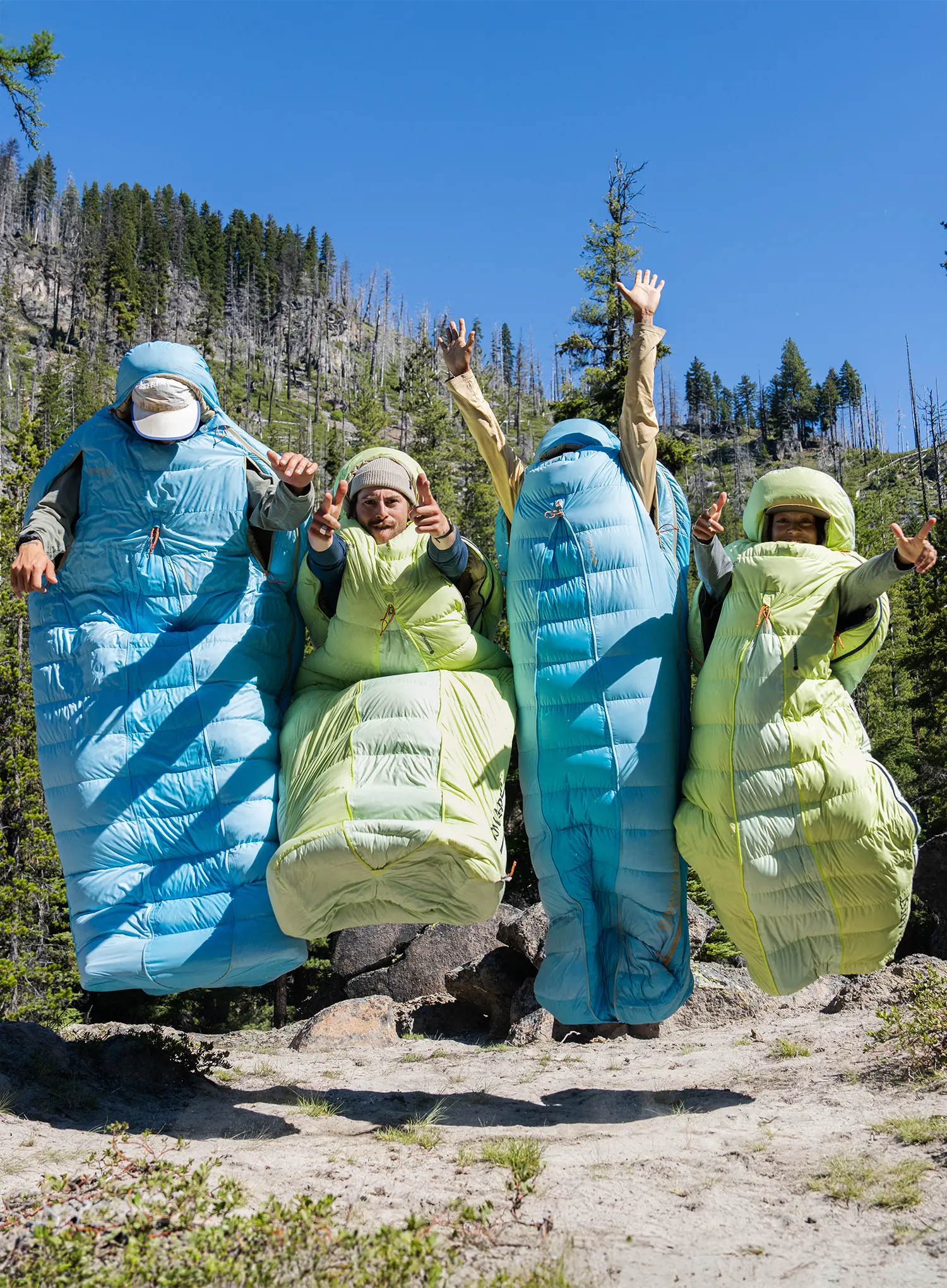 Daunenschlafsack Therm a Rest Boost 650 32F/0C Regular (183 cm) - meadow green