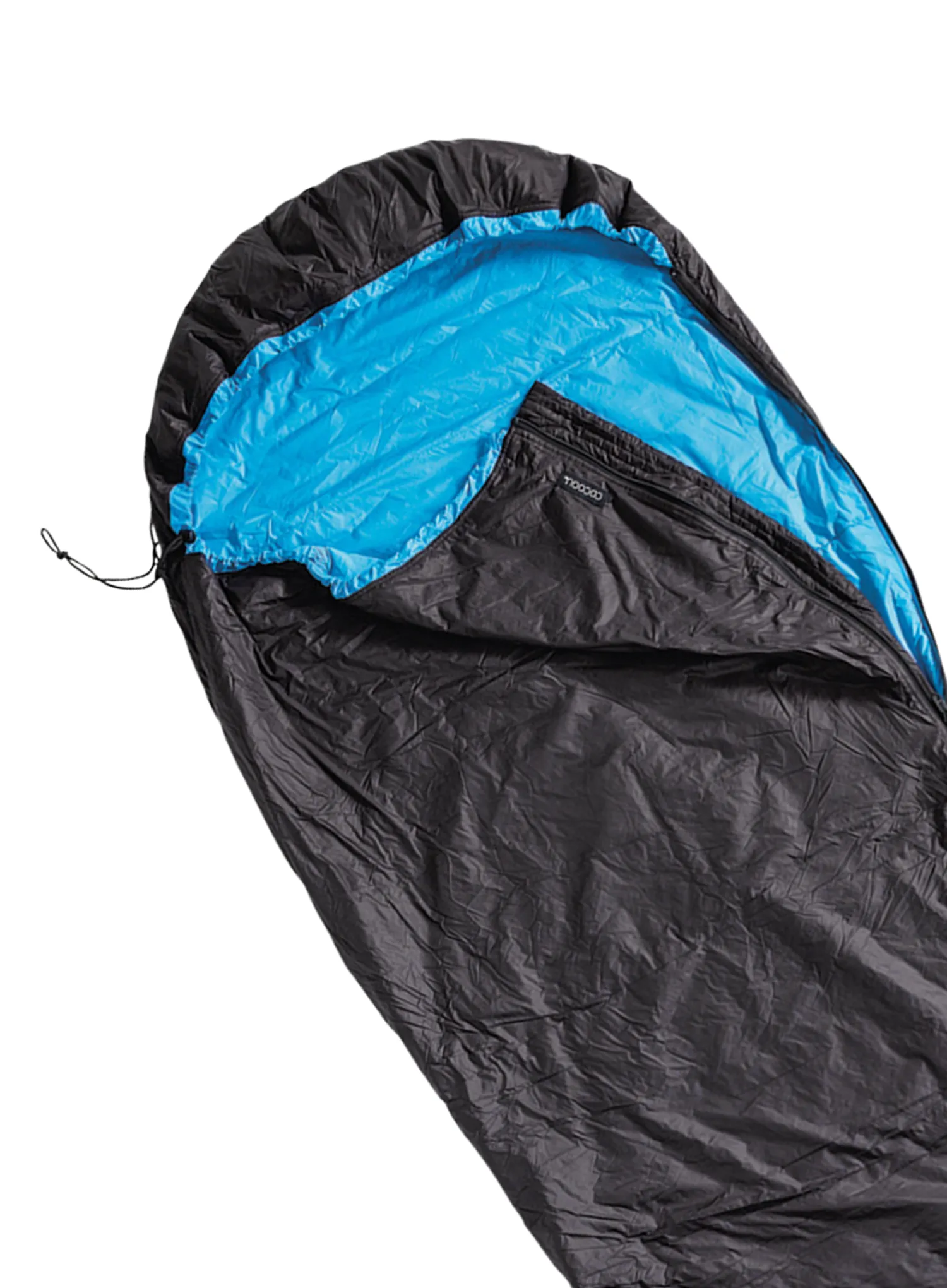 Kunstfaserschlafsack Cocoon Inner Bag - espresso/azure