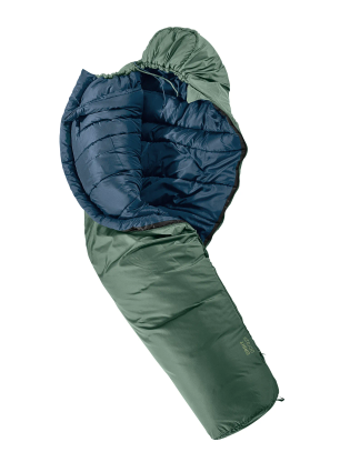 Kunstfaserschlafsack Deuter Orbit 0 REG (185 cm) - ivy/ink