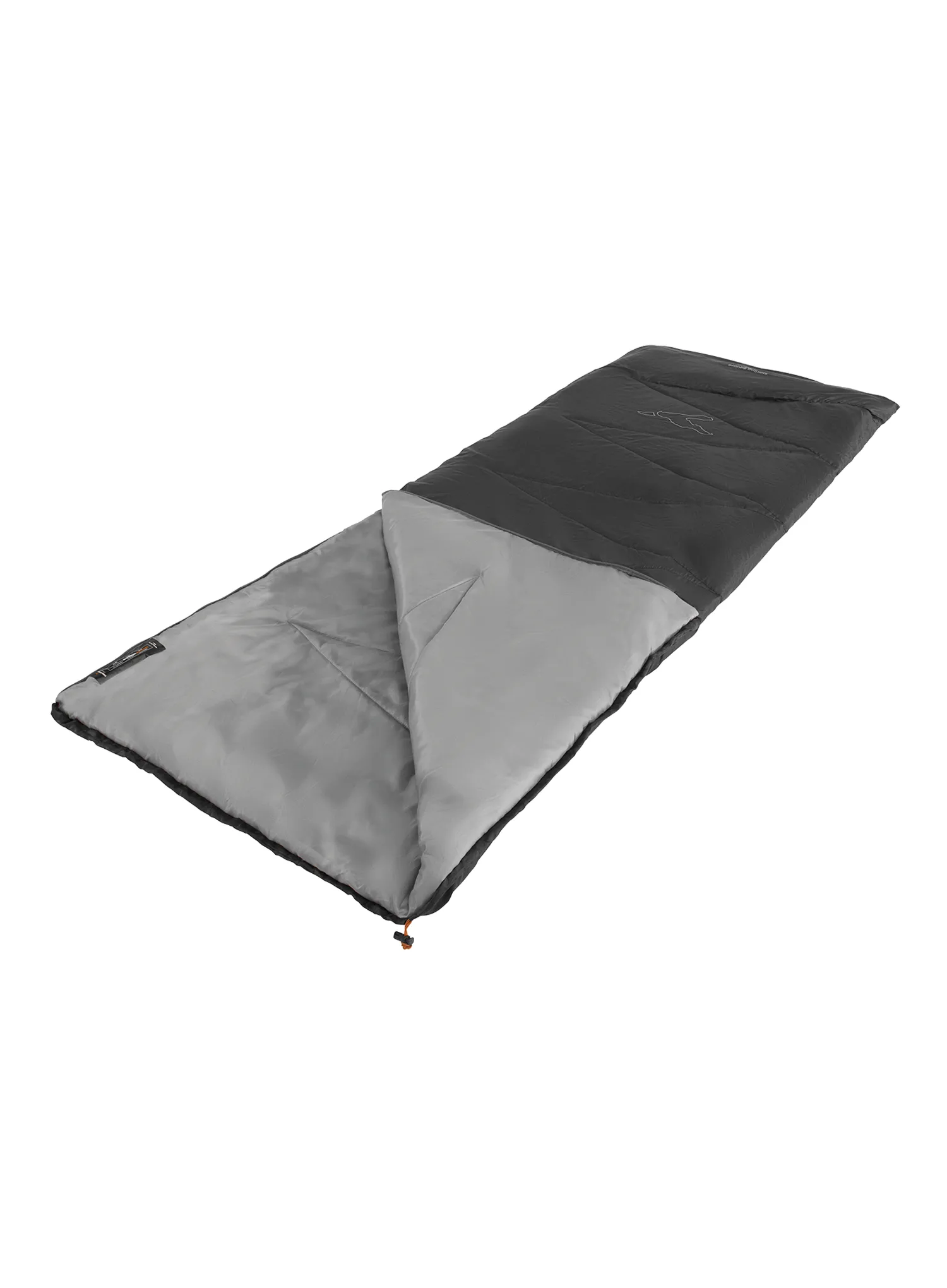 Kunstfaserschlafsack Easy Camp Starling Square 10C (190 cm) - black
