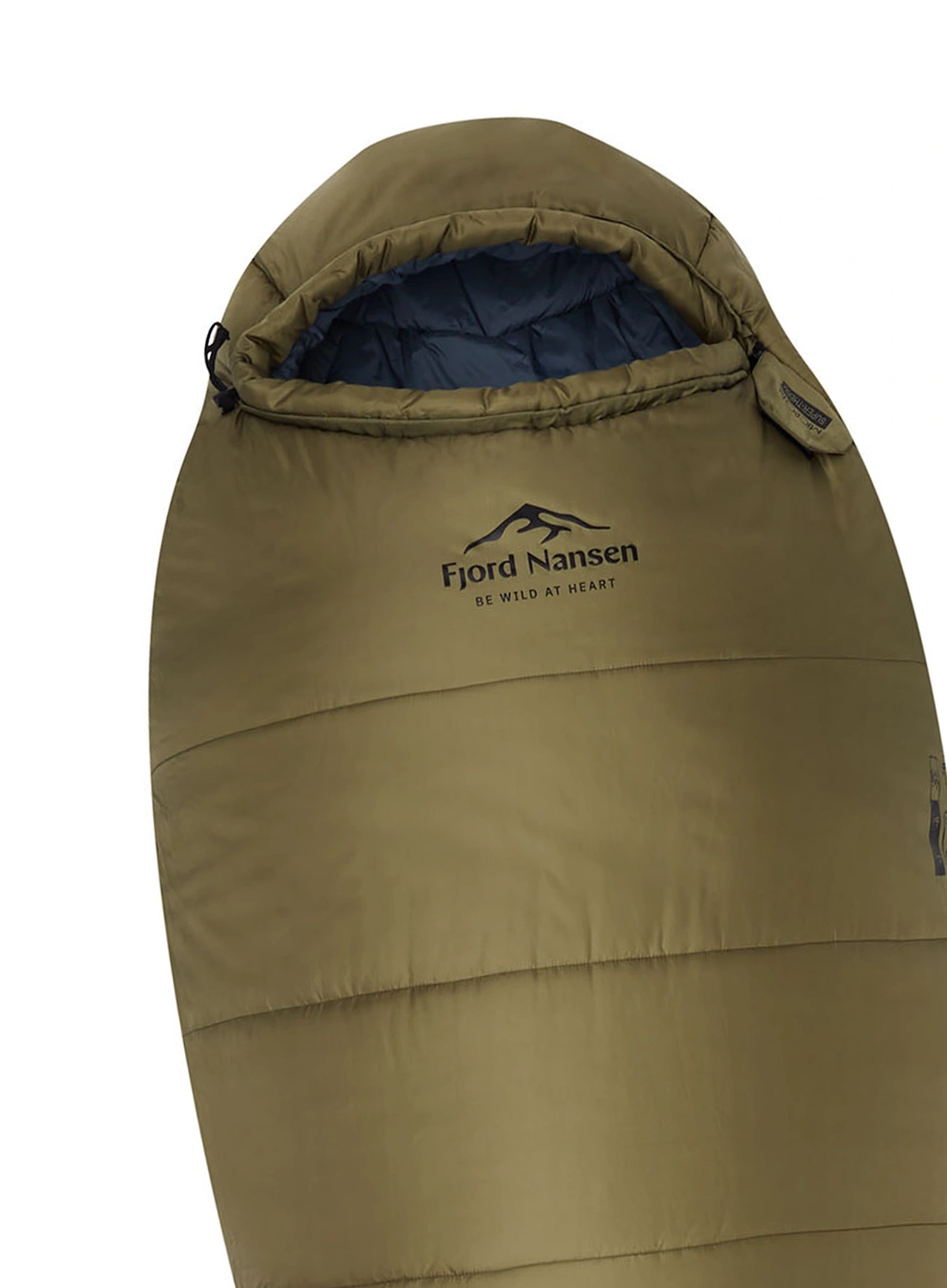Kunstfaserschlafsack Fjord Nansen Trondeland Mid (178 cm) - olive drab