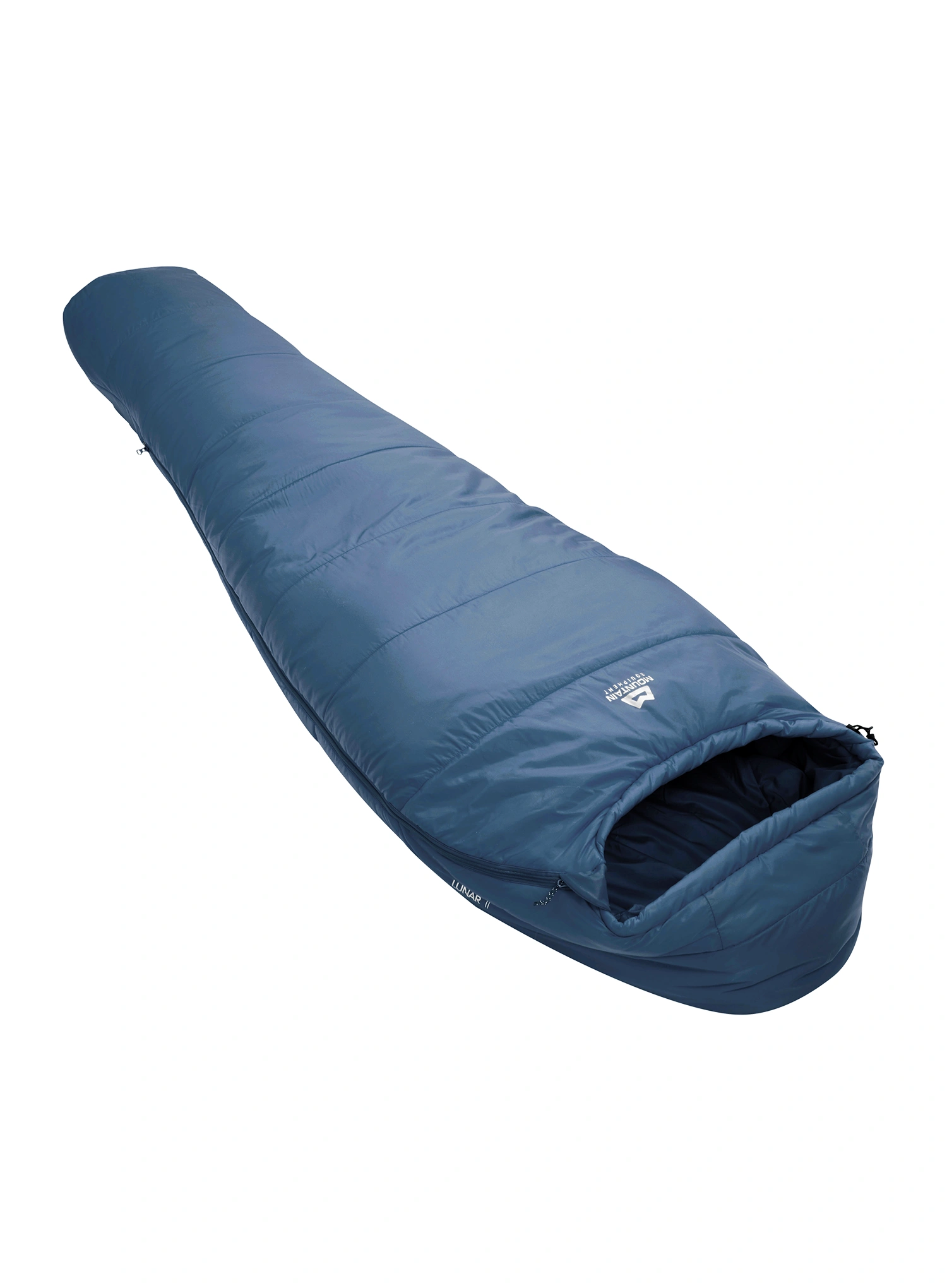 Kunstfaserschlafsack Mountain Equipment Lunar II Long (197 cm) - blue denim